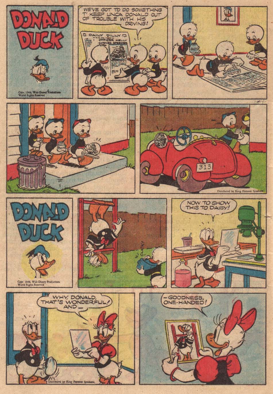 Read online Walt Disney's Comics and Stories comic -  Issue #127 - 36