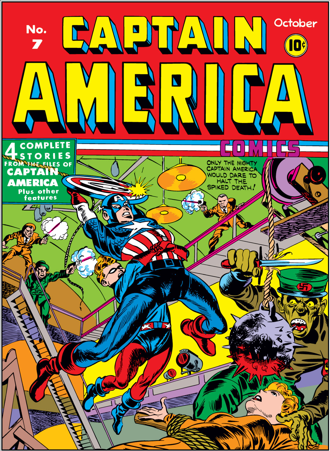 Read online Captain America Comics comic -  Issue #7 - 1