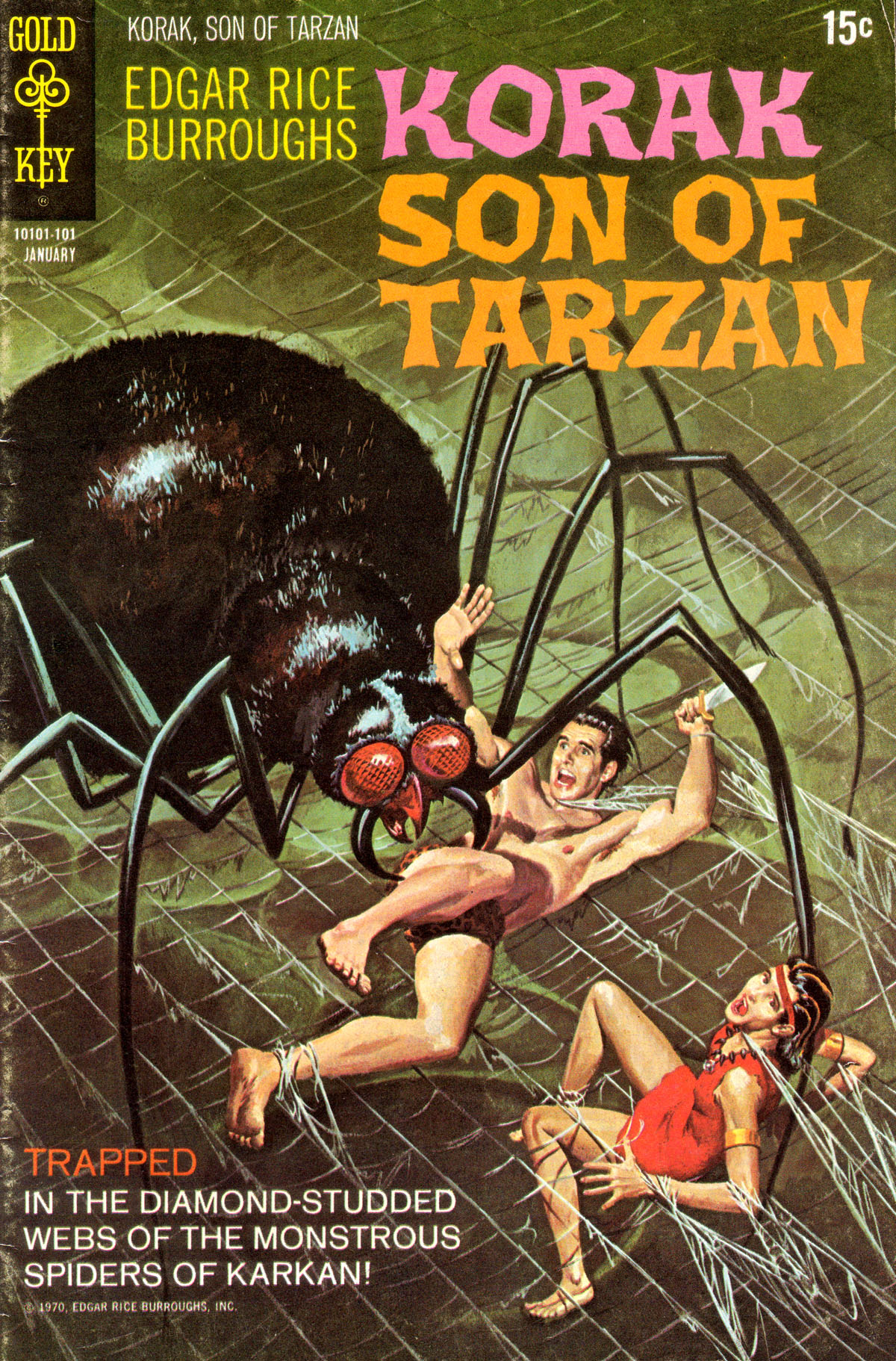 Read online Korak, Son of Tarzan (1964) comic -  Issue #39 - 1