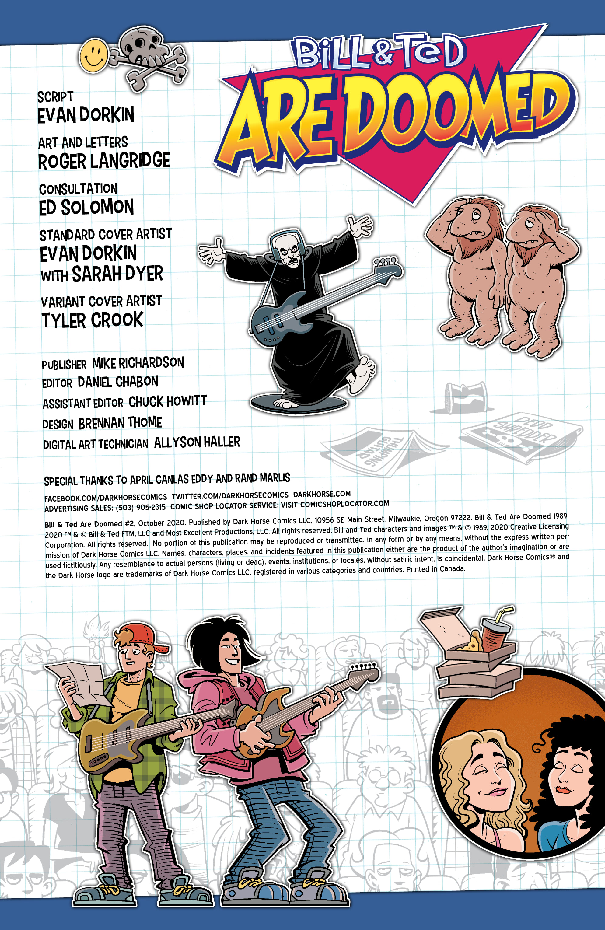 Read online Bill and Ted Are Doomed comic -  Issue #2 - 2