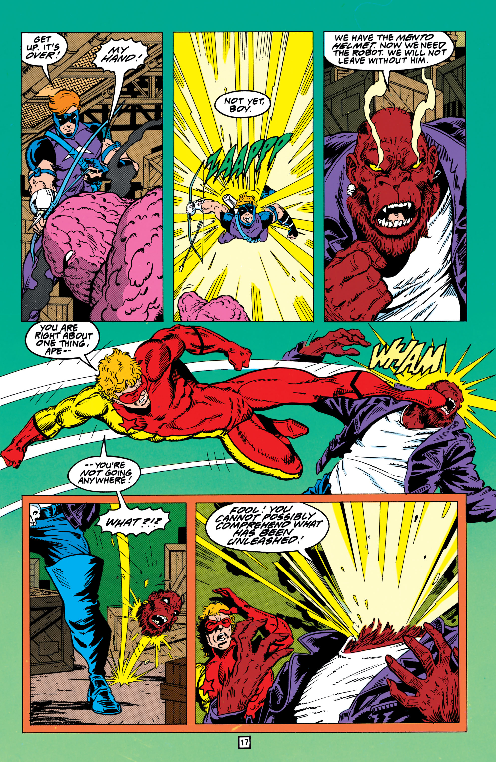 Read online The New Titans (1988) comic -  Issue #99 - 17