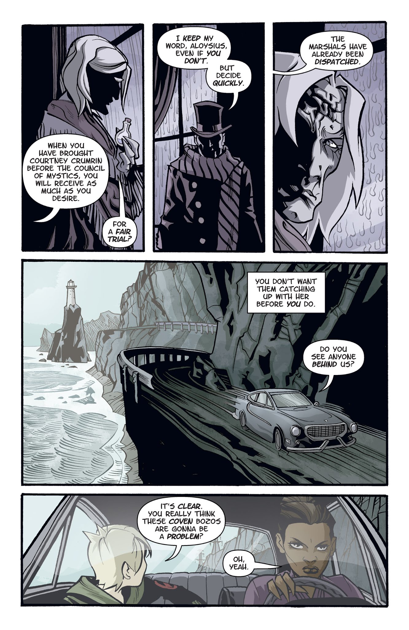 Read online Courtney Crumrin comic -  Issue #6 - 7