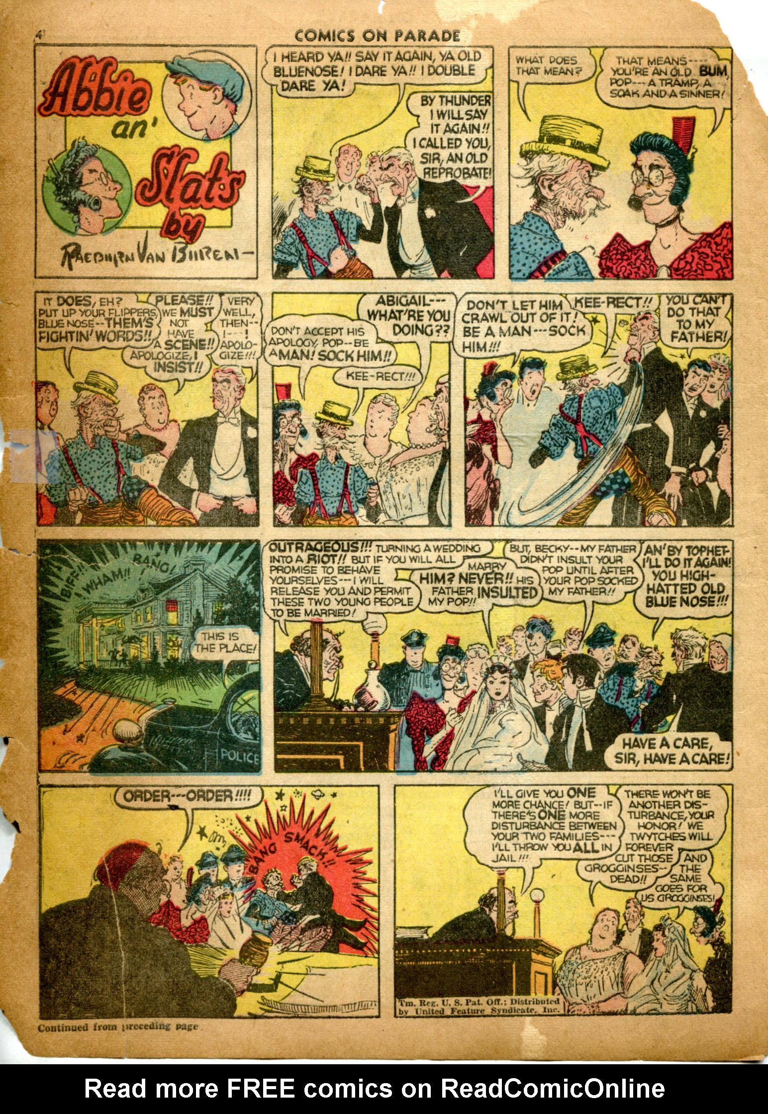 Read online Comics on Parade comic -  Issue #19 - 7