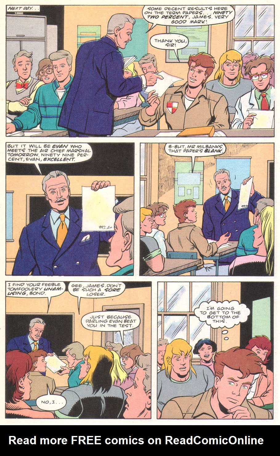 Read online James Bond Jr. comic -  Issue #10 - 14