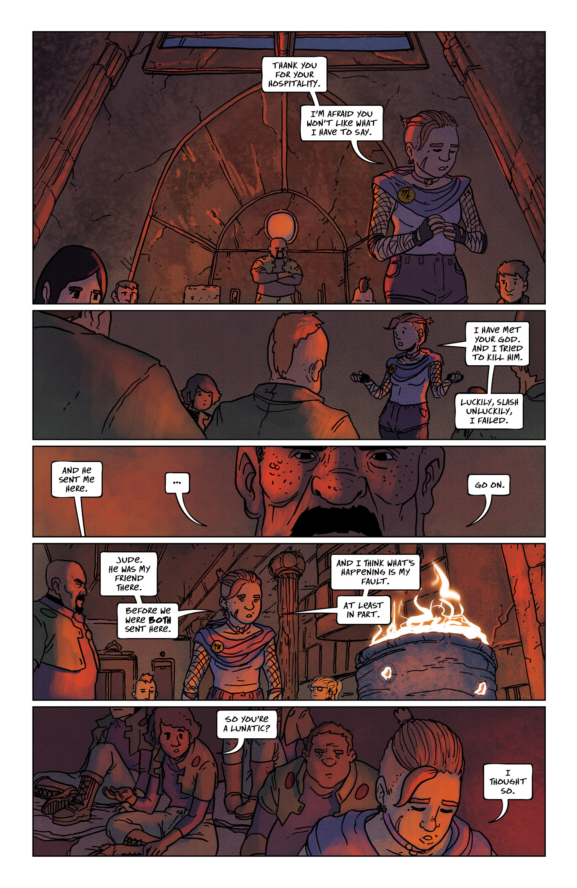 Read online Exodus: The Life After comic -  Issue #6 - 10