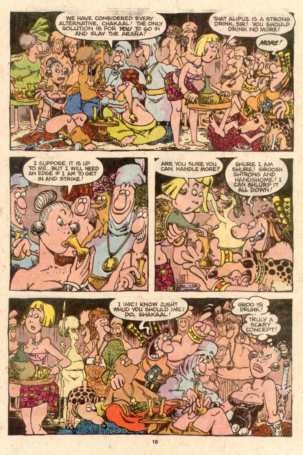 Read online Sergio Aragonés Groo the Wanderer comic -  Issue #52 - 10