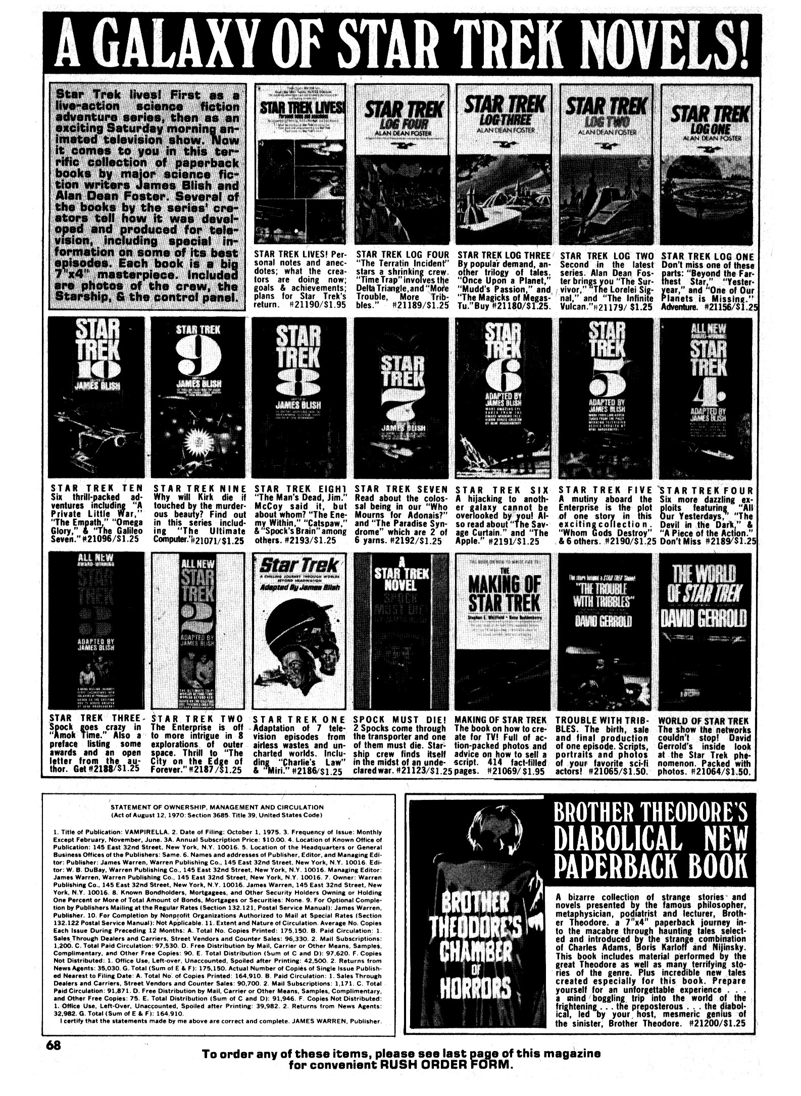 Read online Vampirella (1969) comic -  Issue #49 - 68