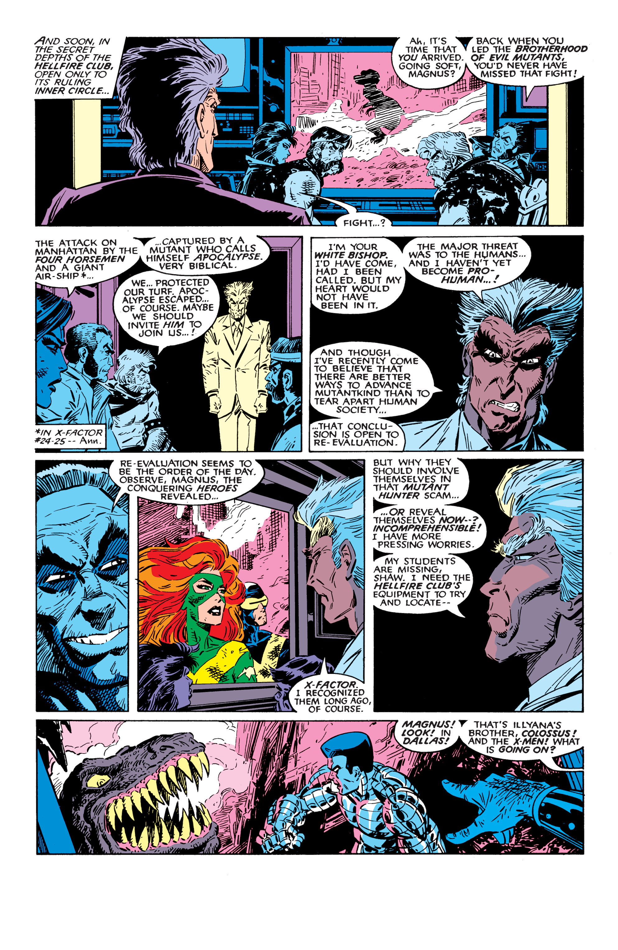 Read online X-Men Milestones: Fall of the Mutants comic -  Issue # TPB (Part 2) - 65