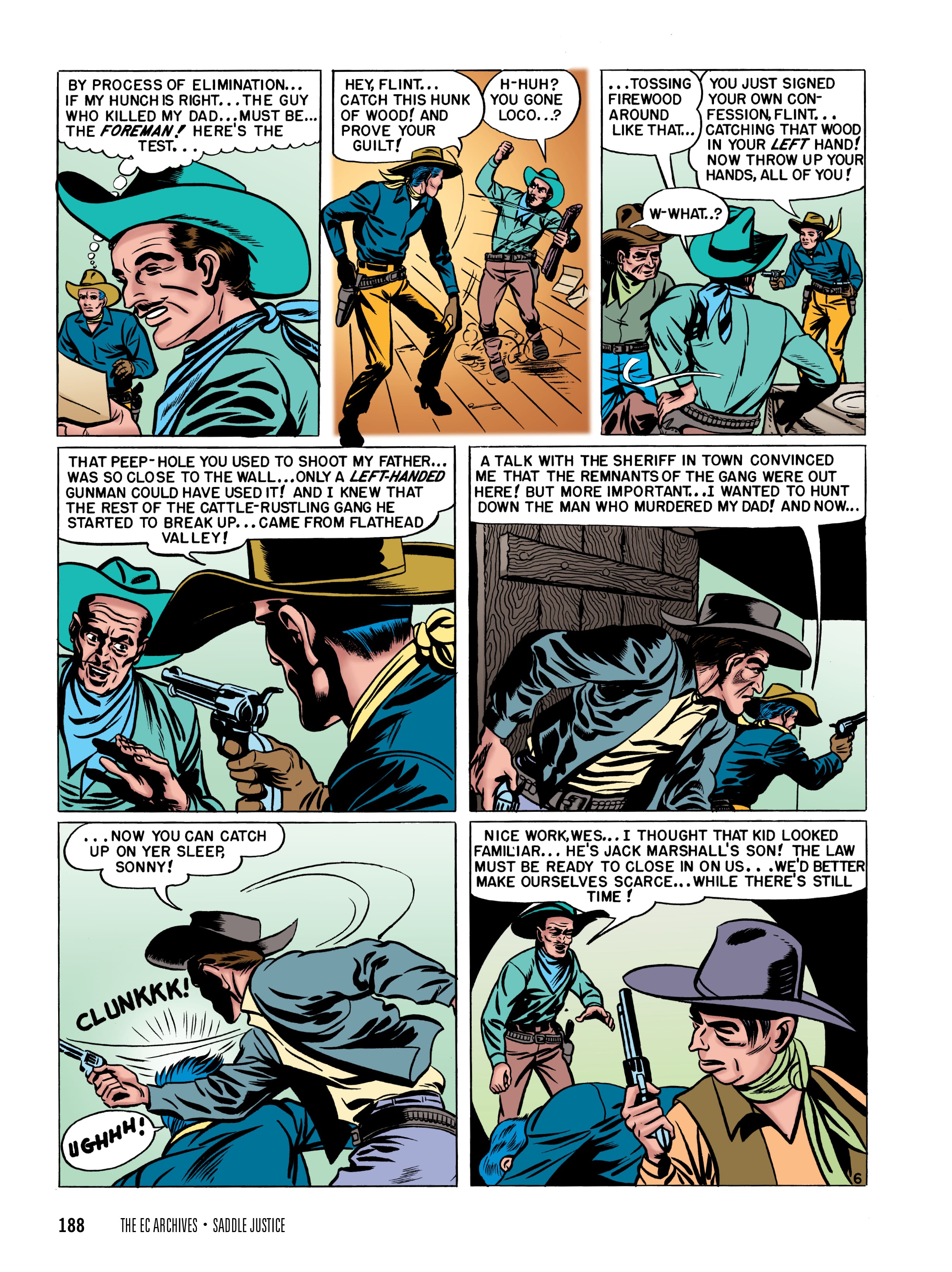 Read online The EC Archives: Saddle Justice comic -  Issue # TPB (Part 2) - 90