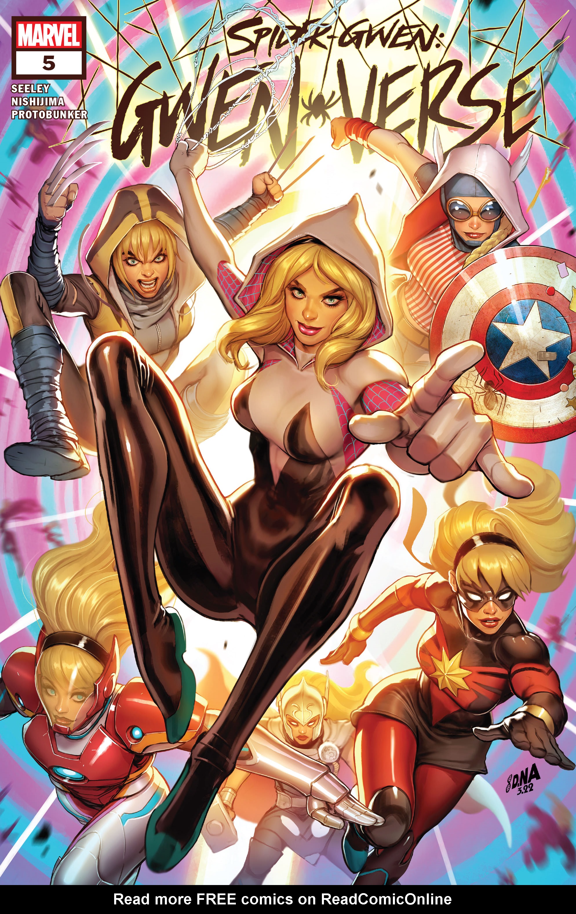 Read online Spider-Gwen: Gwenverse comic -  Issue #5 - 1