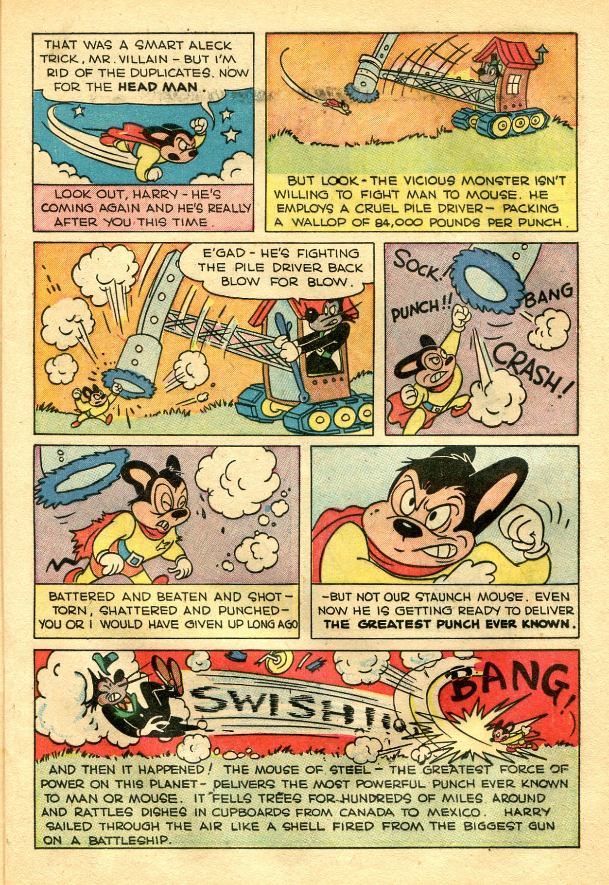 Read online Paul Terry's Mighty Mouse Comics comic -  Issue #14 - 8