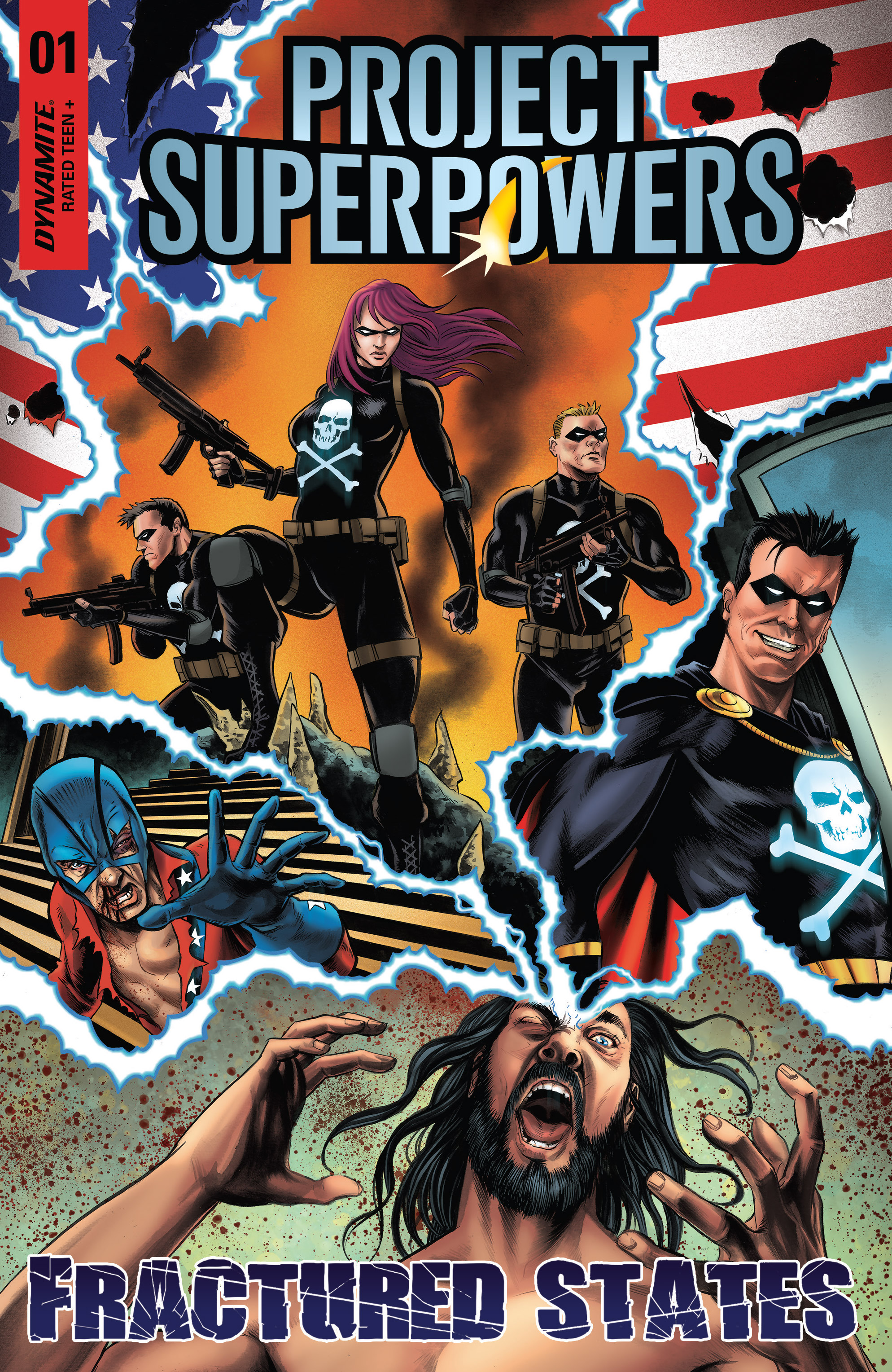 Read online Project Superpowers: Fractured States comic -  Issue #1 - 1
