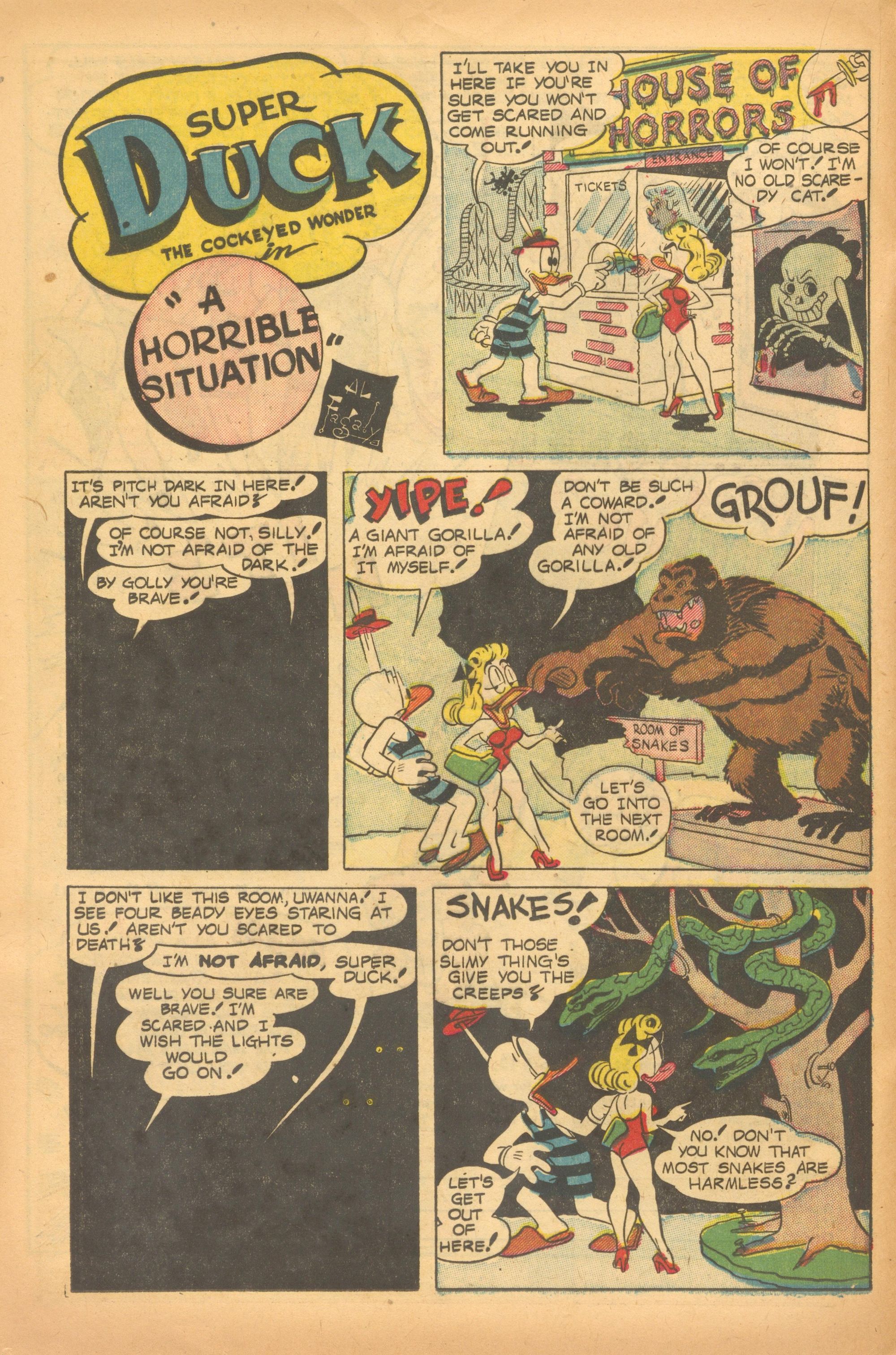 Read online Super Duck Comics comic -  Issue #47 - 20