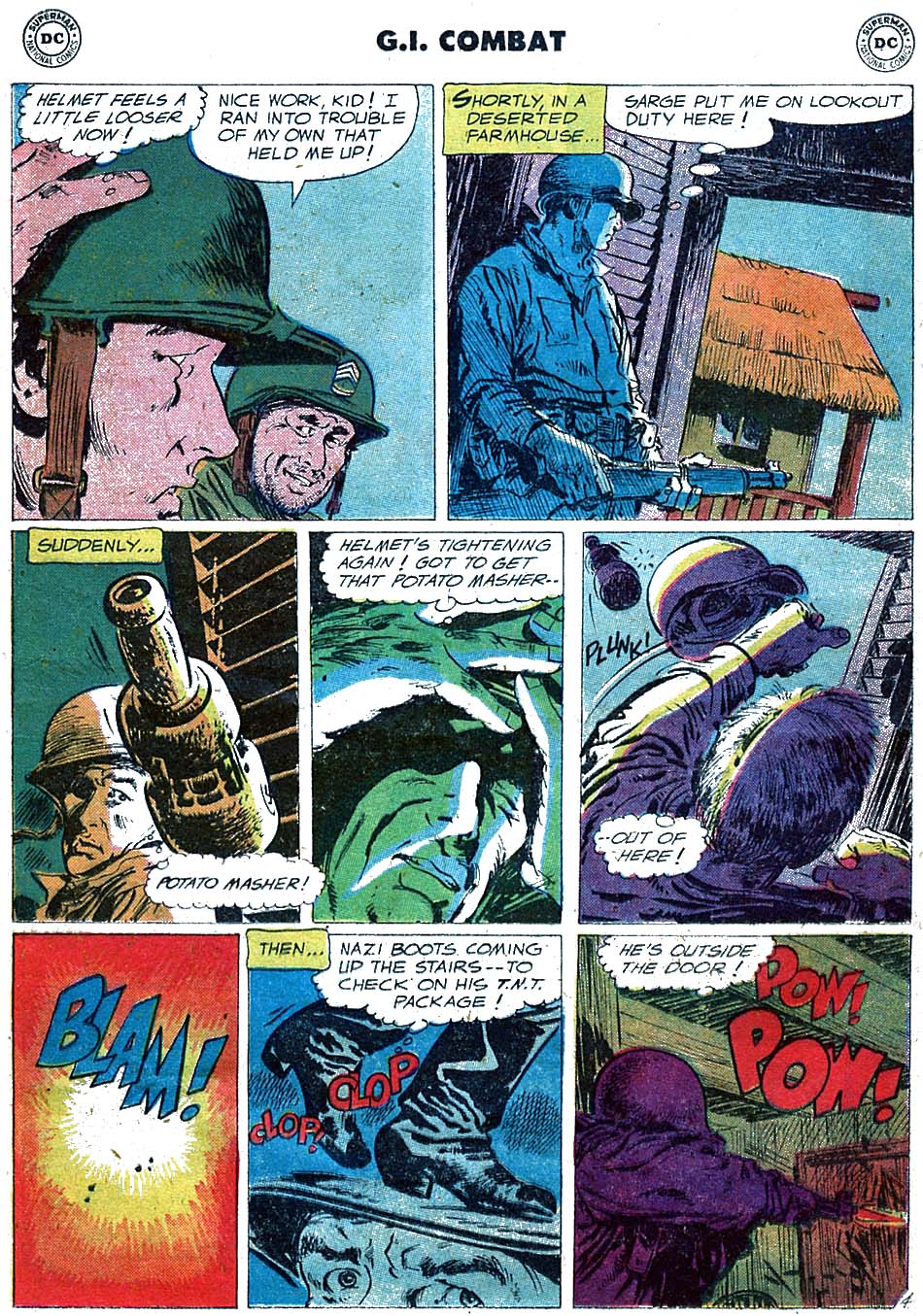 Read online G.I. Combat (1952) comic -  Issue #61 - 16