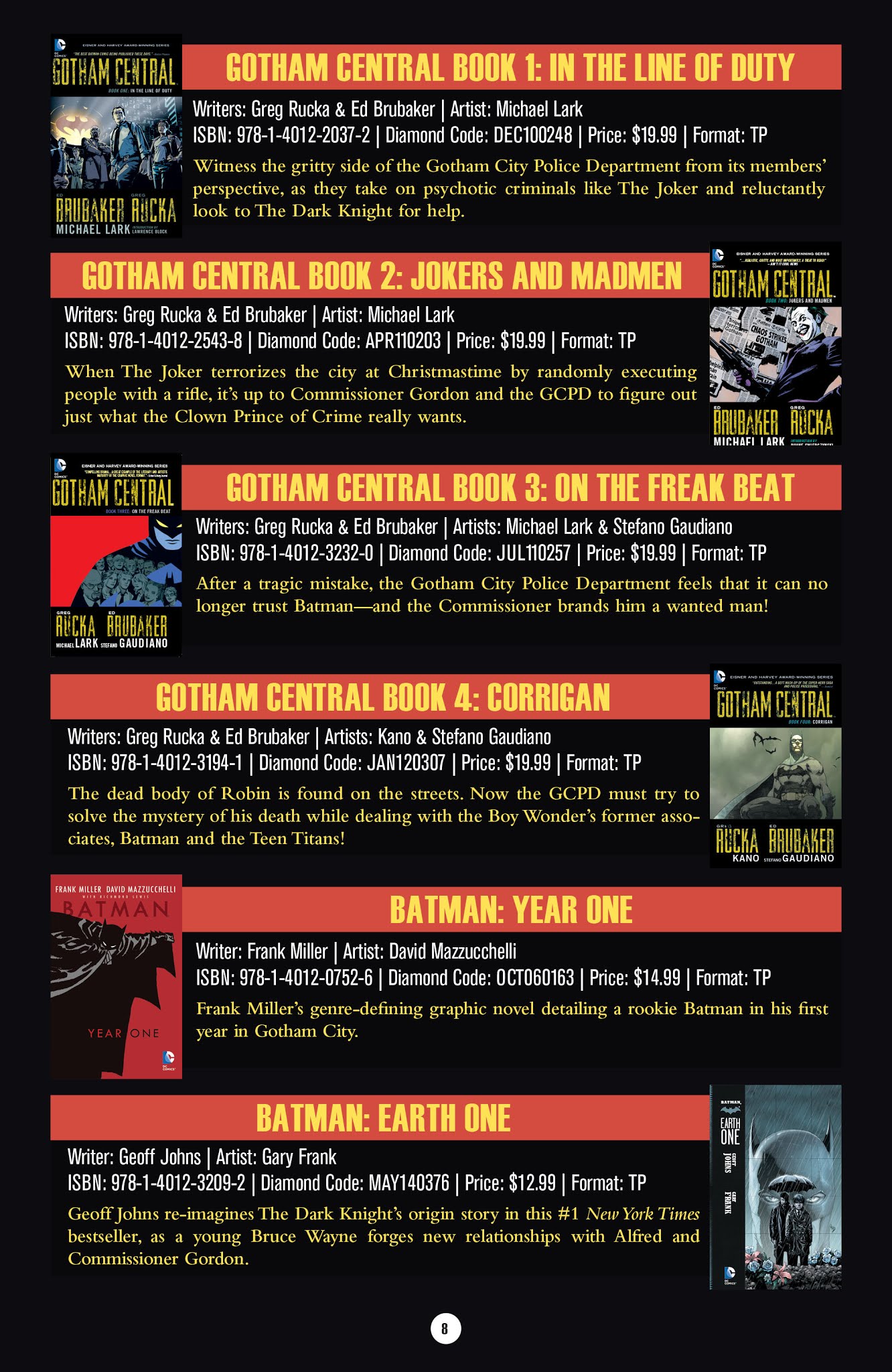 Read online DC Comics on TV: Fall 2014 Graphic Novel Primer comic -  Issue # Full - 9