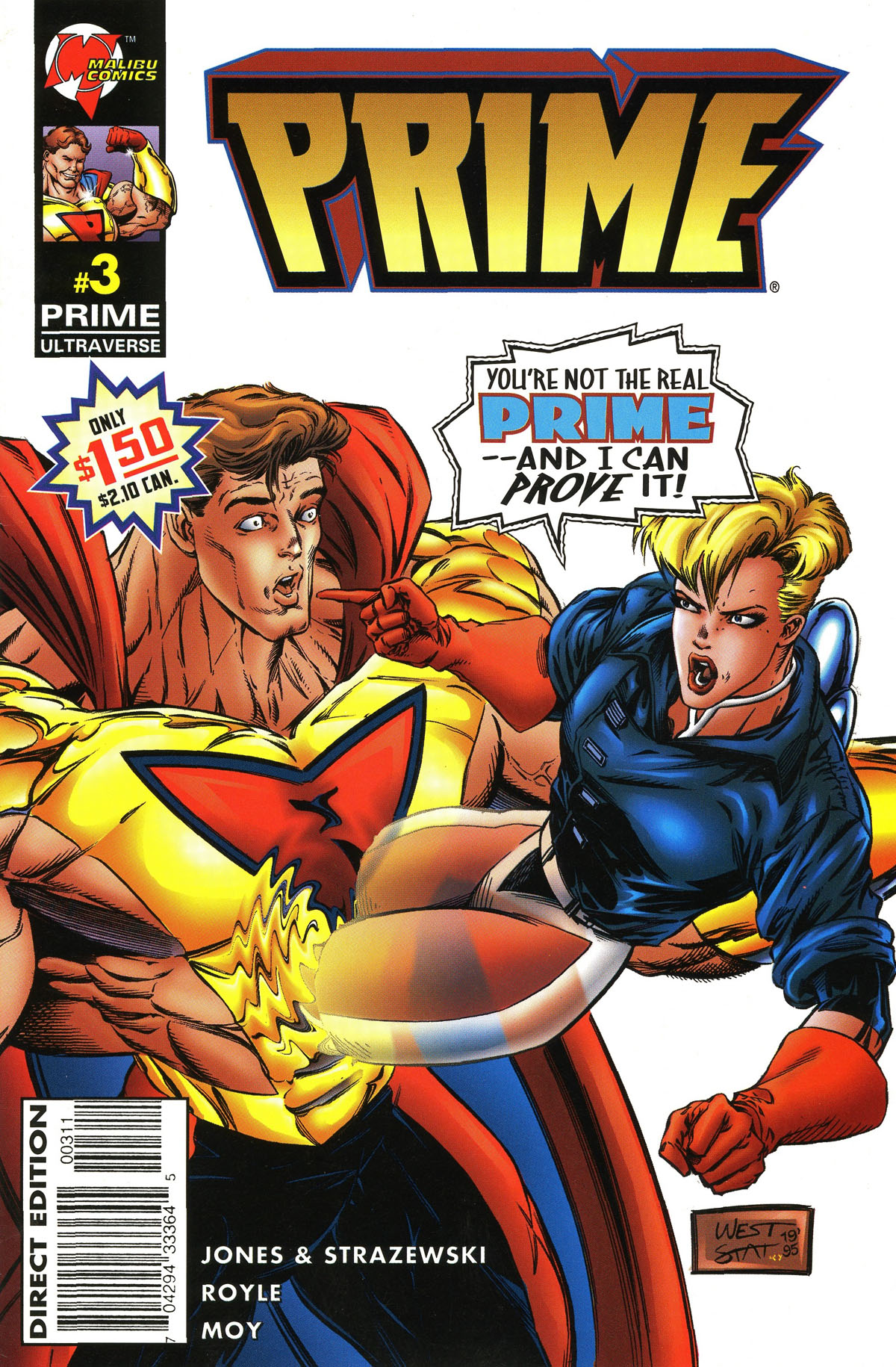 Read online Prime (1995) comic -  Issue #3 - 1