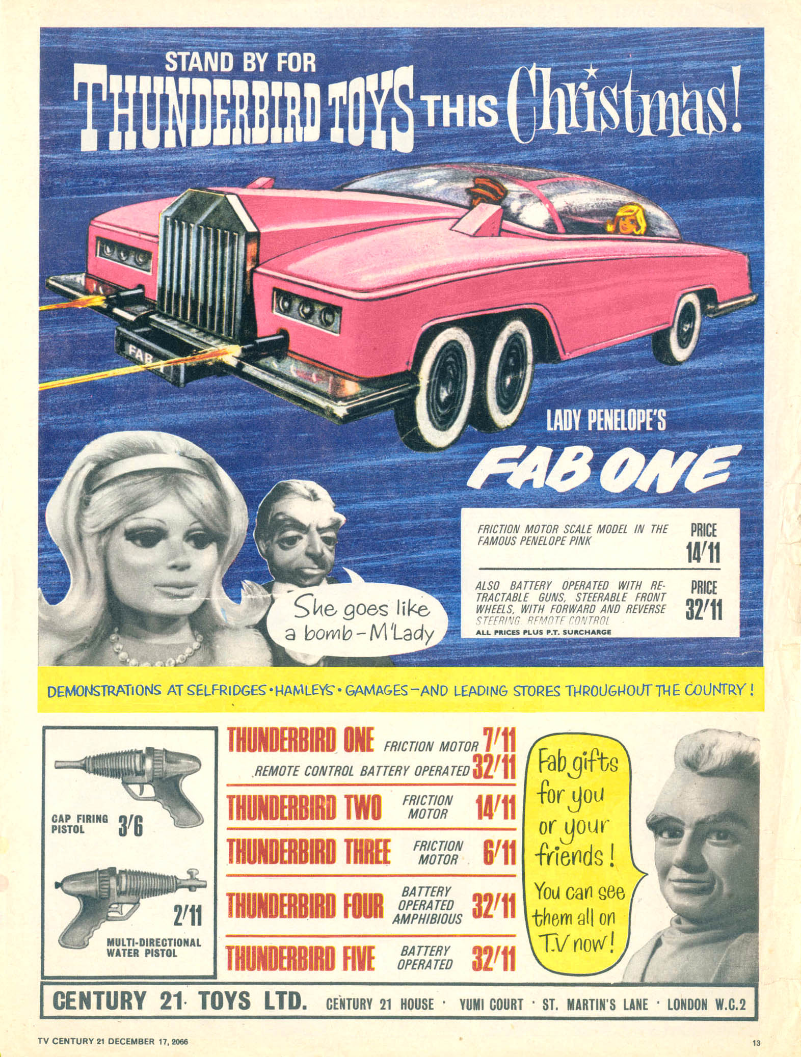 Read online TV Century 21 (TV 21) comic -  Issue #100 - 12