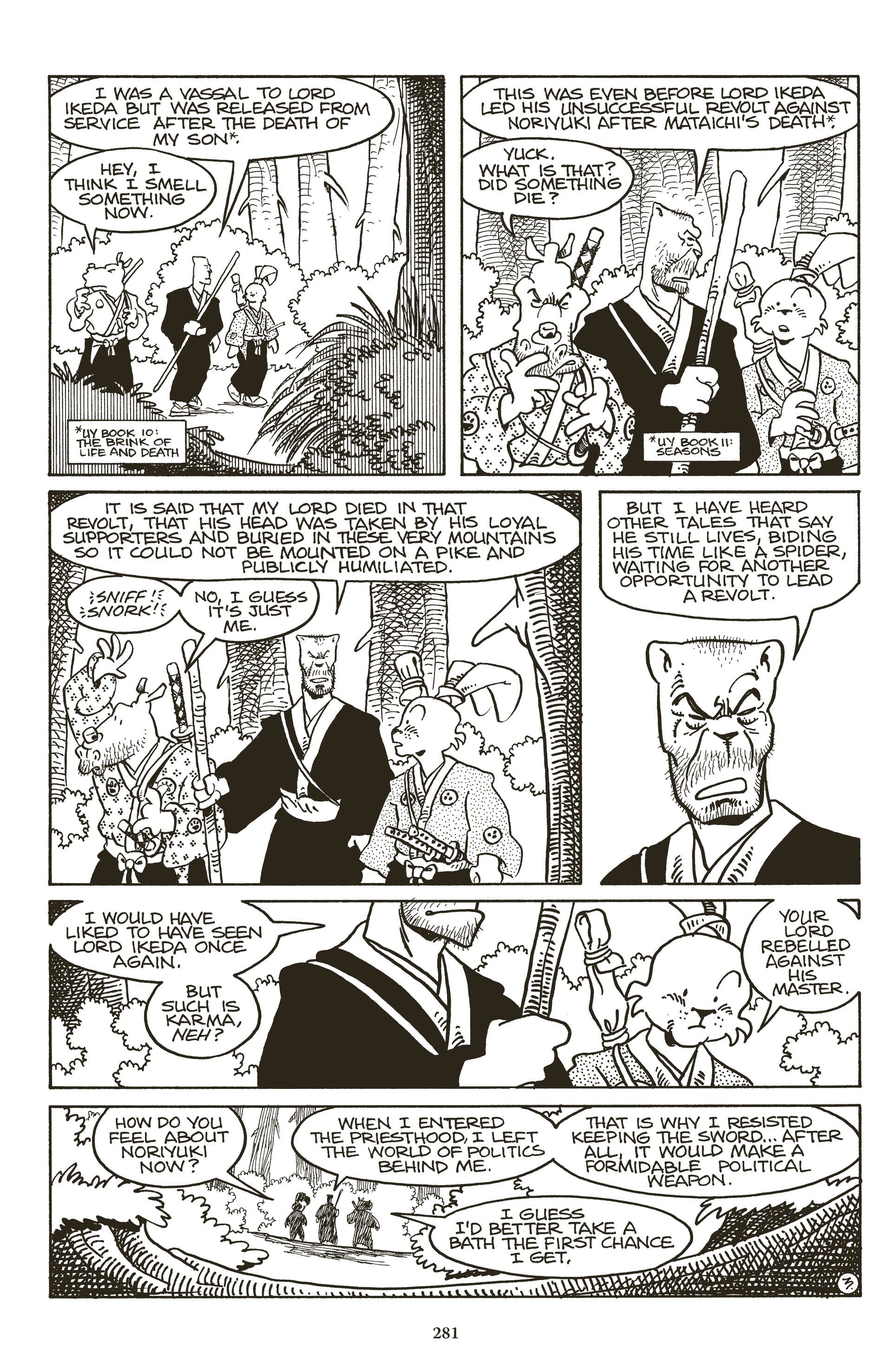 Read online The Usagi Yojimbo Saga (2021) comic -  Issue # TPB 3 (Part 3) - 77