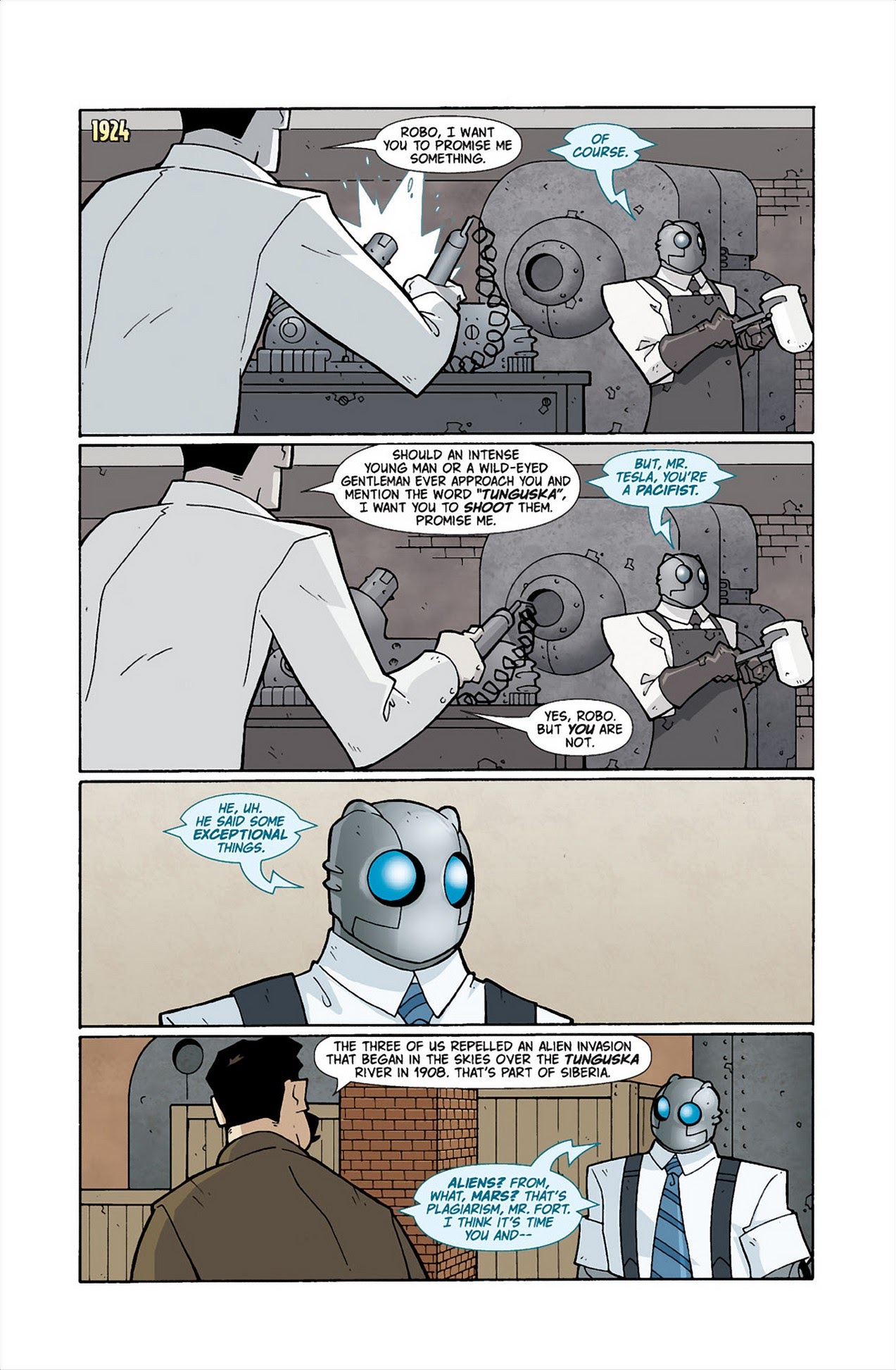 Read online Atomic Robo and the Shadow From Beyond Time comic -  Issue #1 - 13