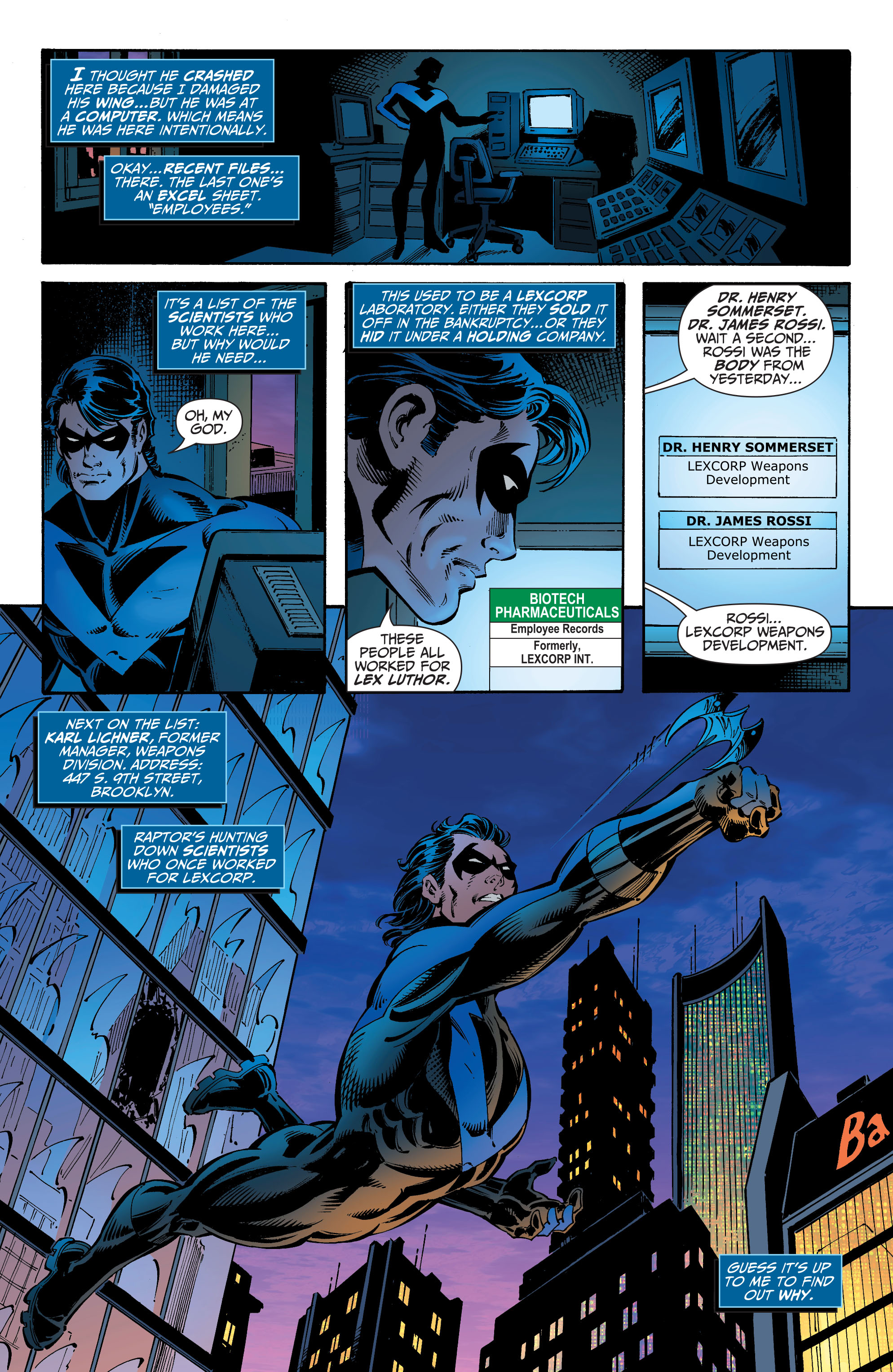 Read online Nightwing (1996) comic -  Issue #125 - 17