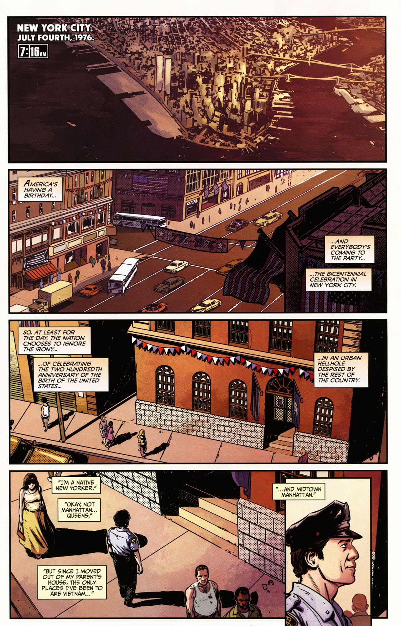 Read online Die Hard: Year One comic -  Issue #1 - 5