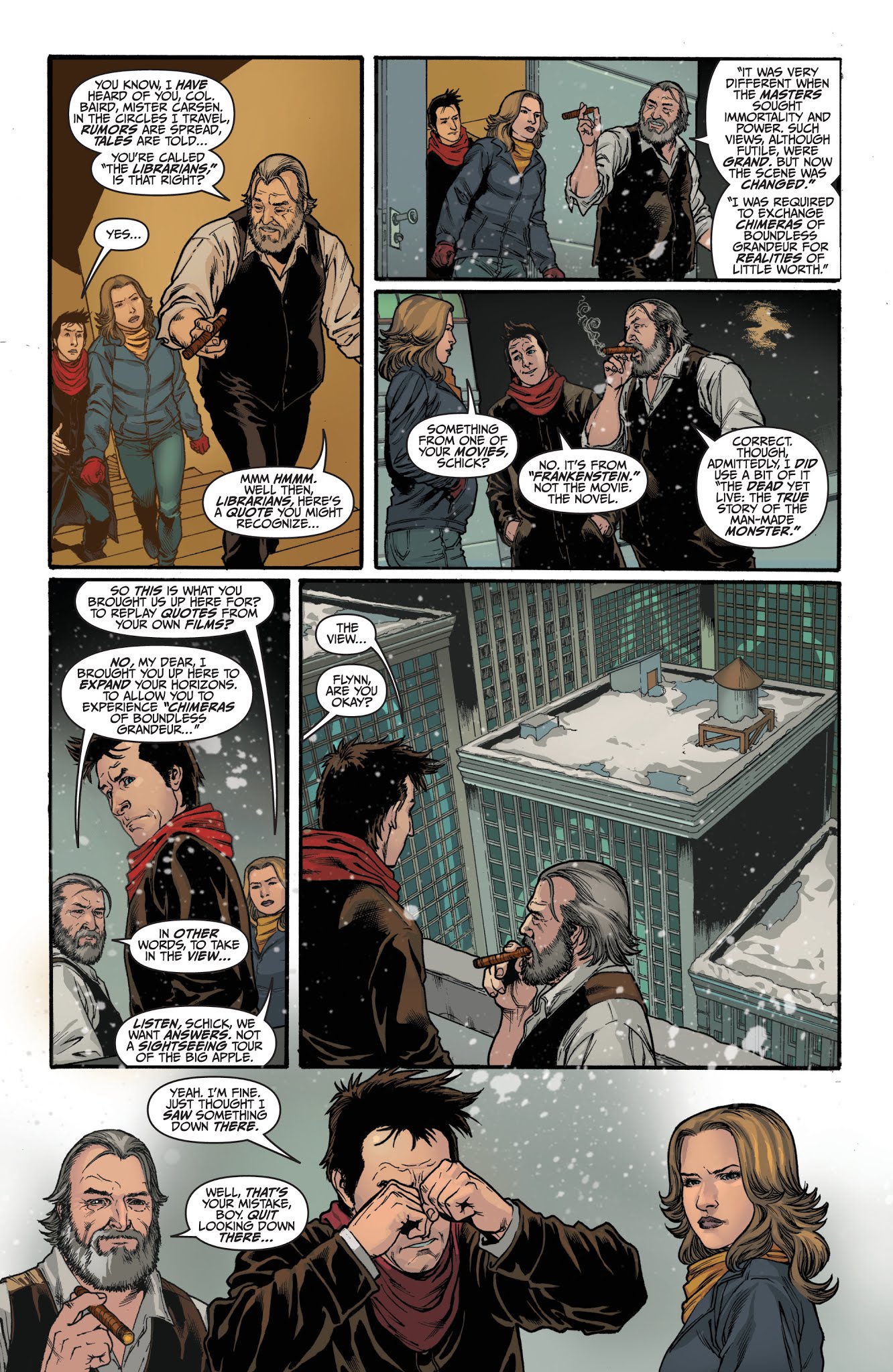 Read online The Librarians comic -  Issue # _TPB - 31