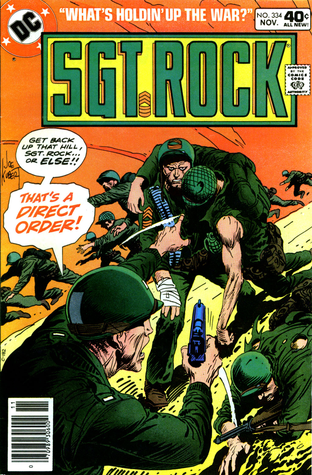 Read online Sgt. Rock comic -  Issue #334 - 1