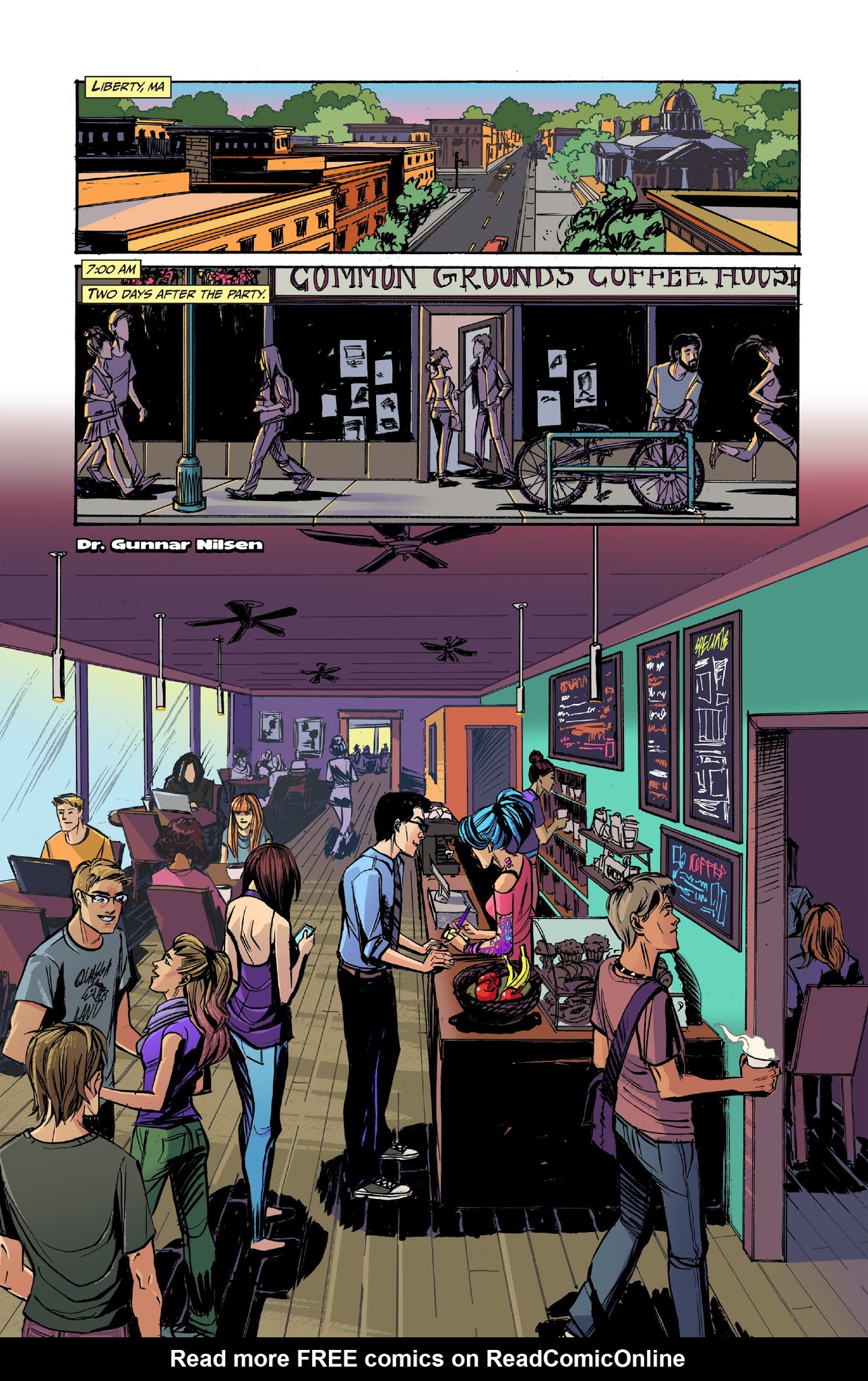 Read online The Pantheon Project comic -  Issue #3 - 3