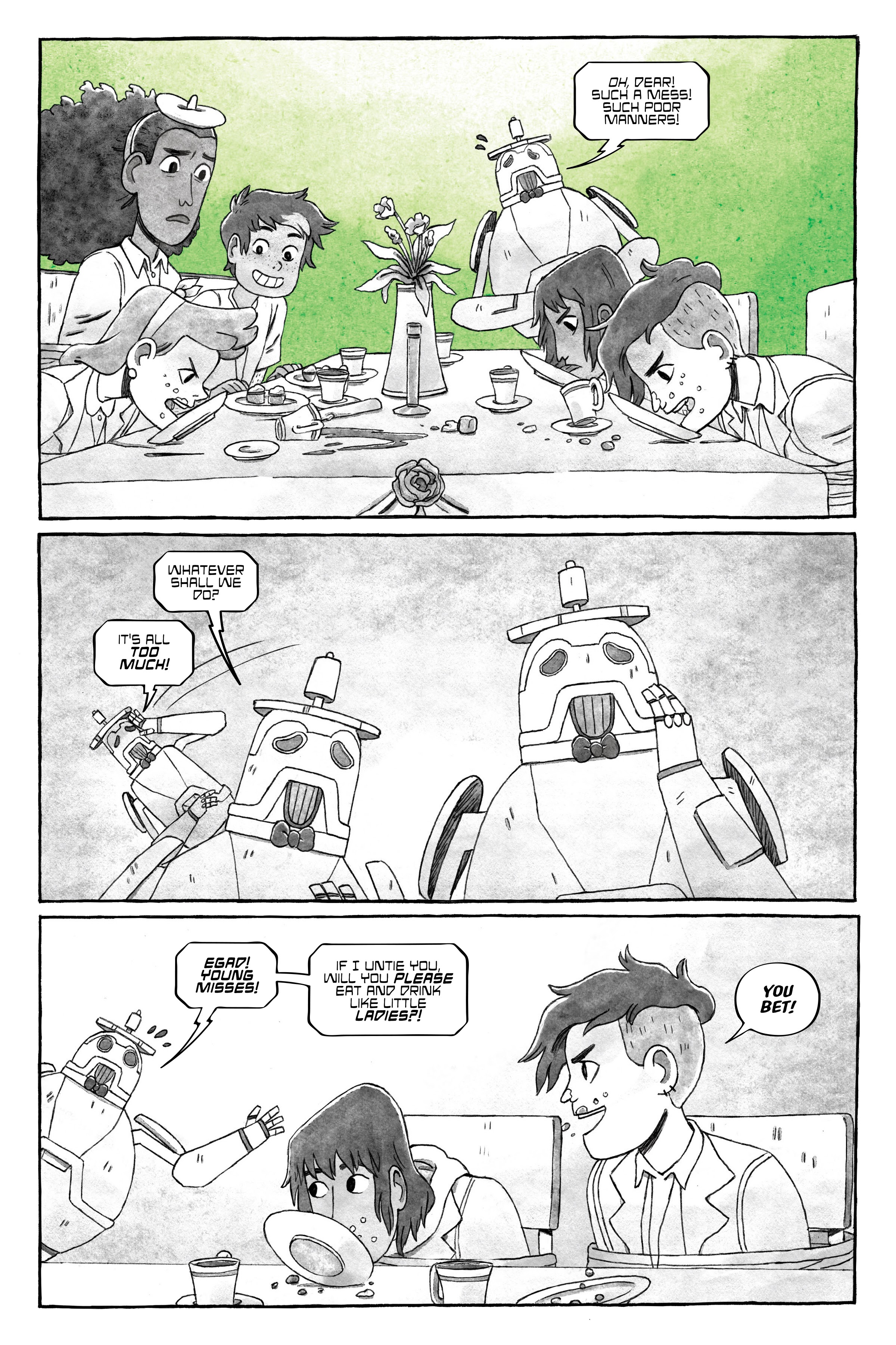 Read online Lumberjanes: The Infernal Compass comic -  Issue # TPB - 81