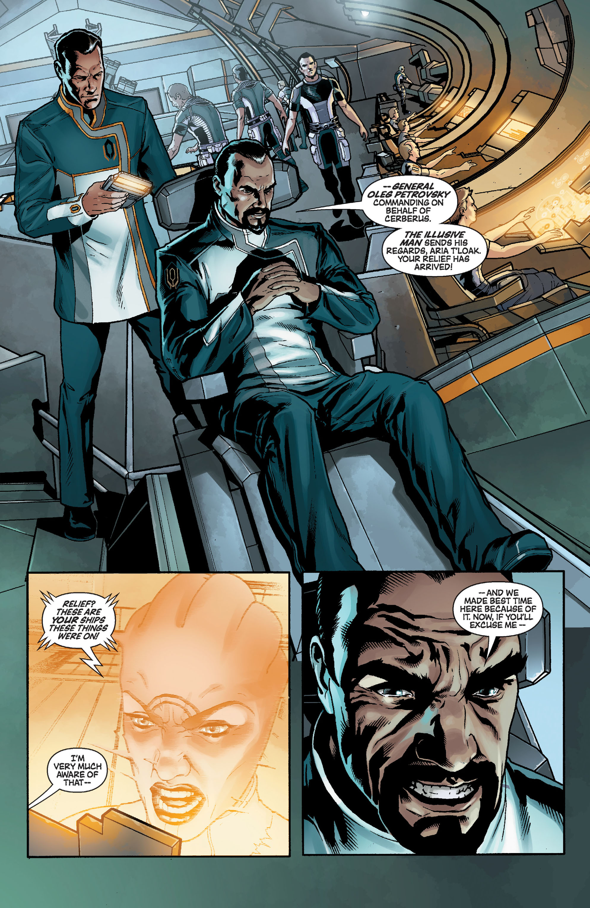 Read online Mass Effect: Invasion comic -  Issue # TPB - 17