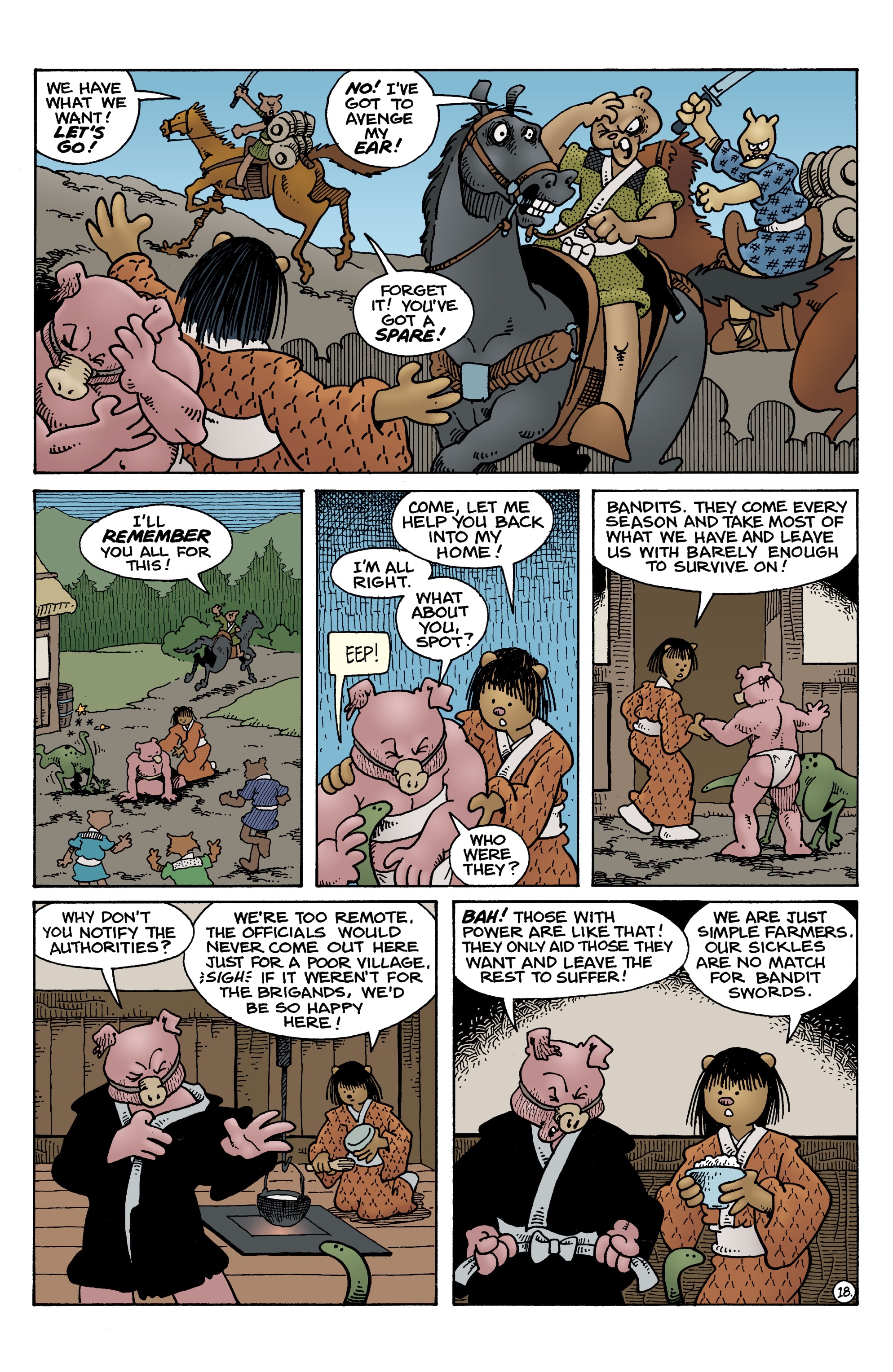Read online Usagi Yojimbo: The Dragon Bellow Conspiracy comic -  Issue #6 - 20
