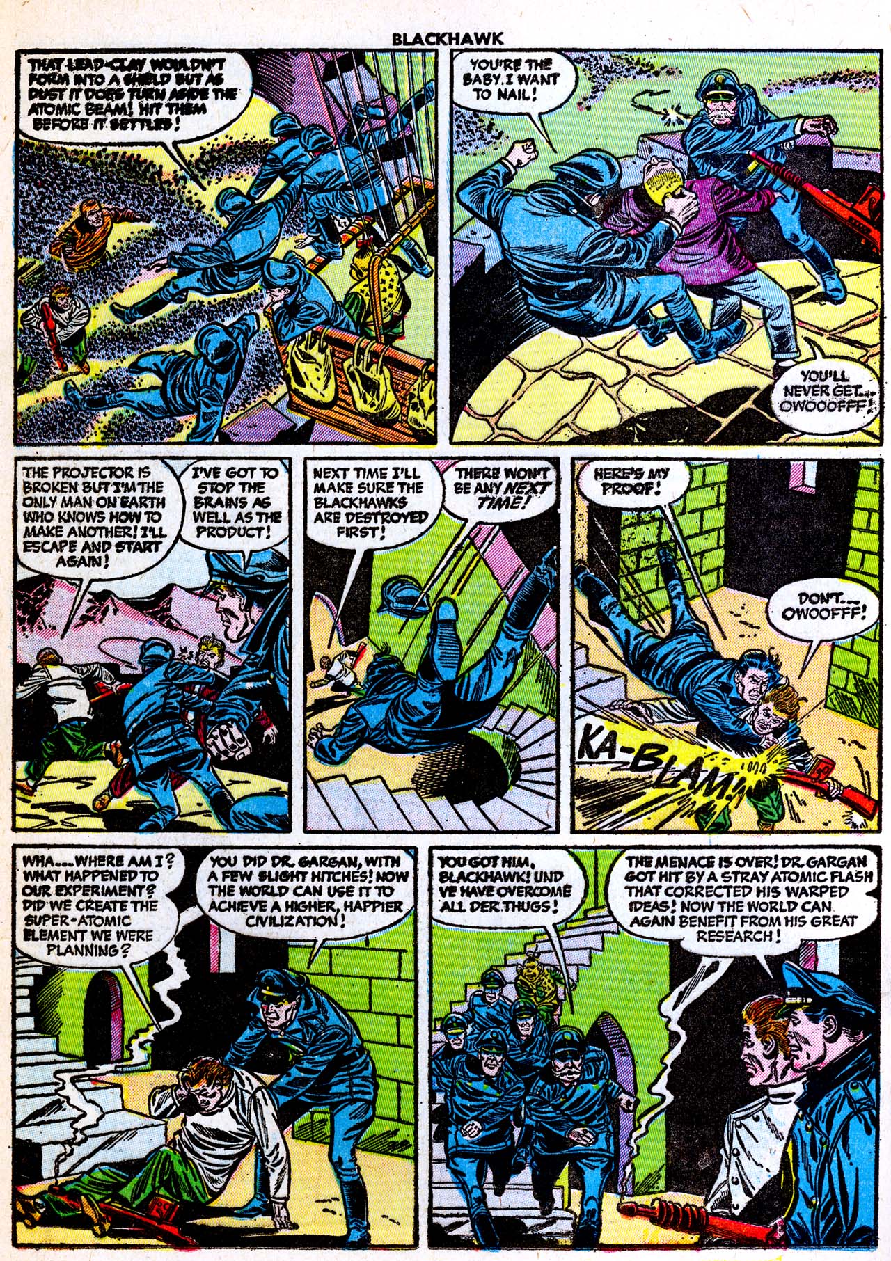 Read online Blackhawk (1957) comic -  Issue #93 - 12