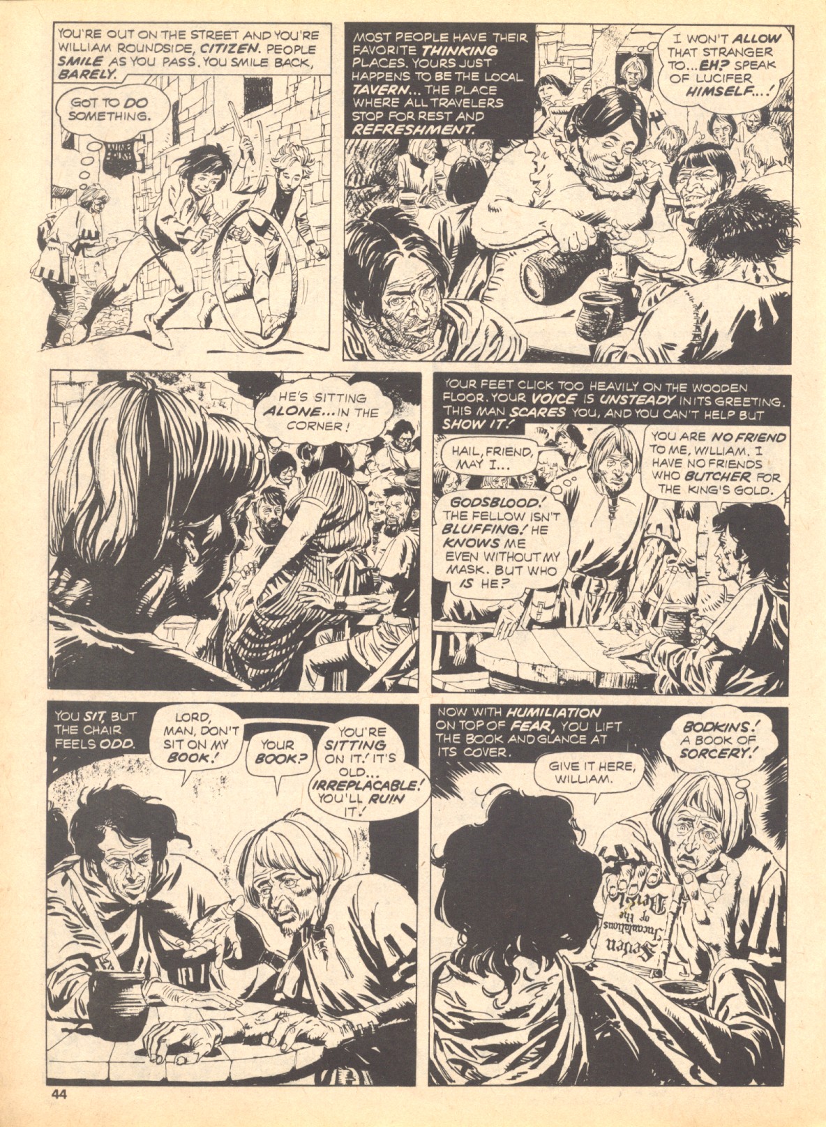 Read online Creepy (1964) comic -  Issue #66 - 44