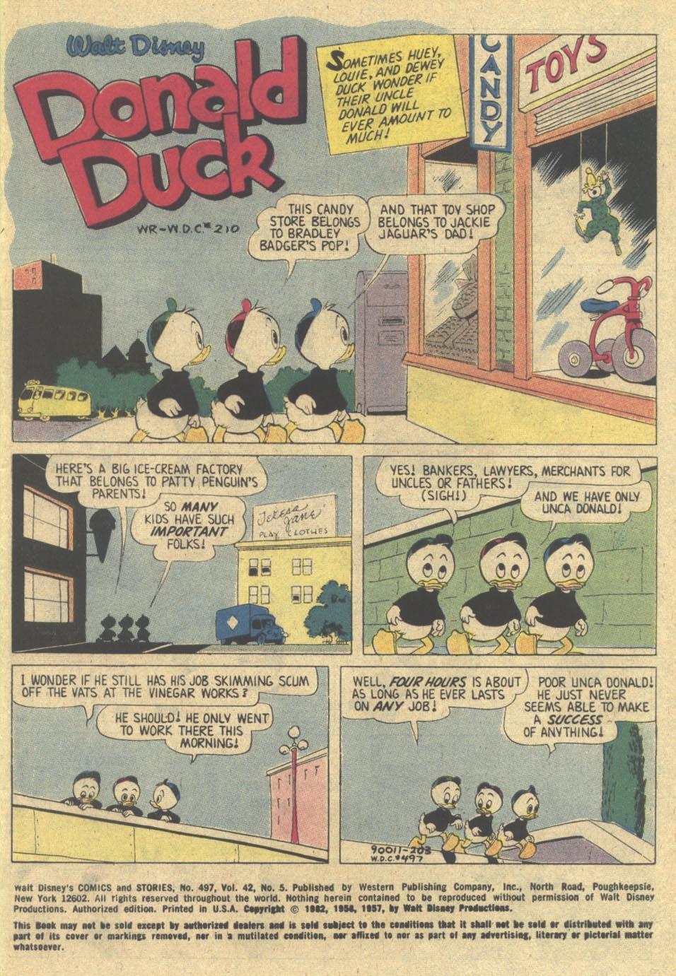 Read online Walt Disney's Comics and Stories comic -  Issue #497 - 3