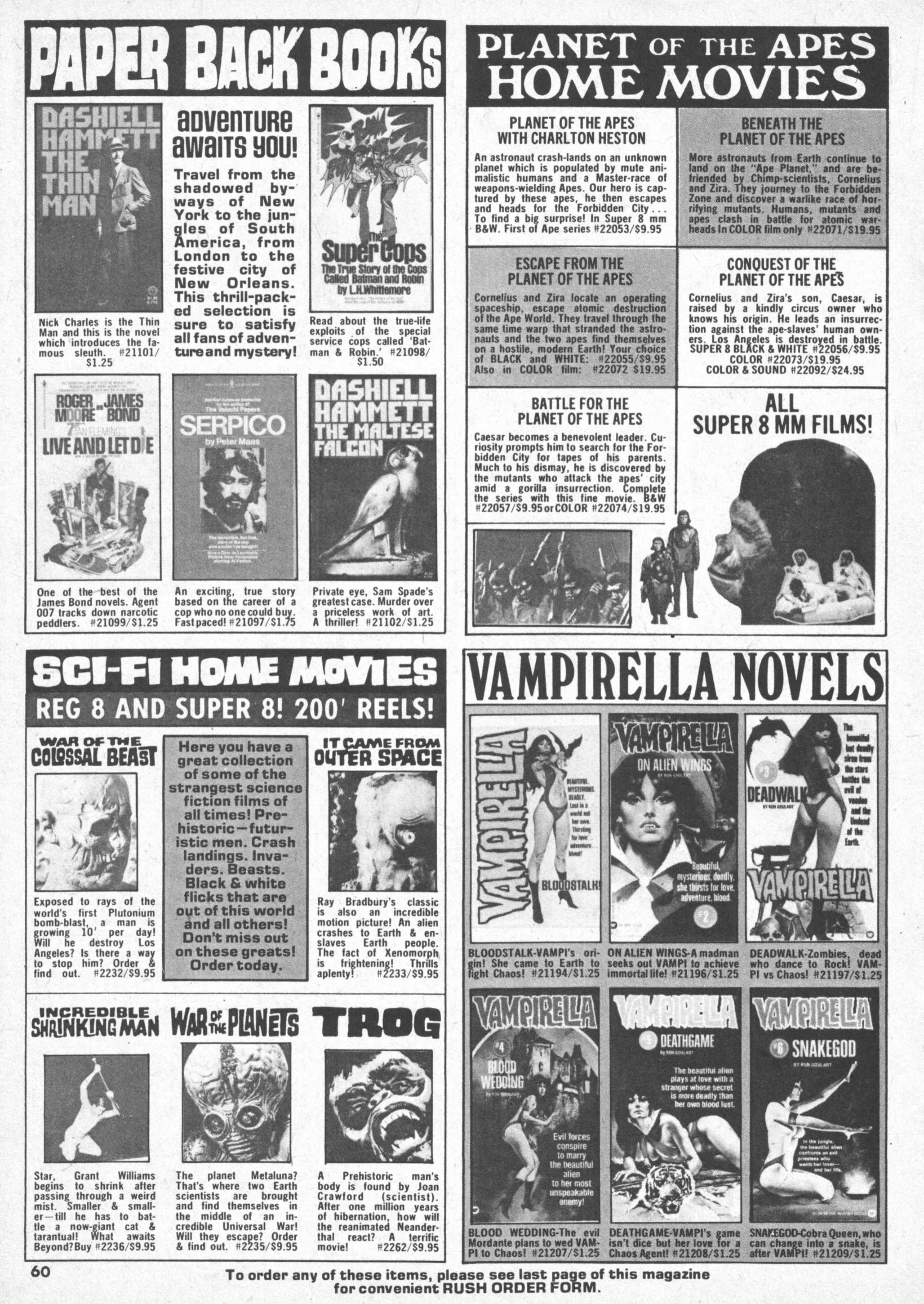 Read online Vampirella (1969) comic -  Issue #59 - 60