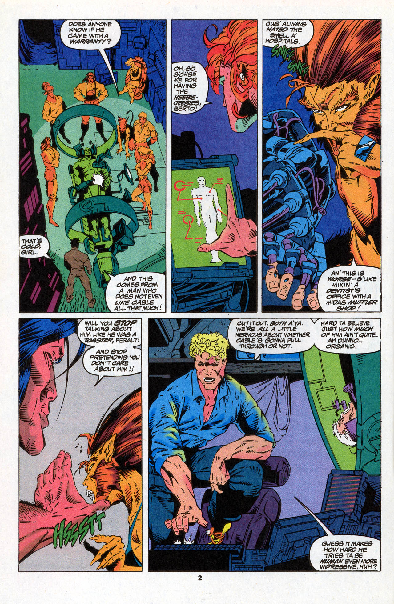 Read online X-Force (1991) comic -  Issue #26 - 4