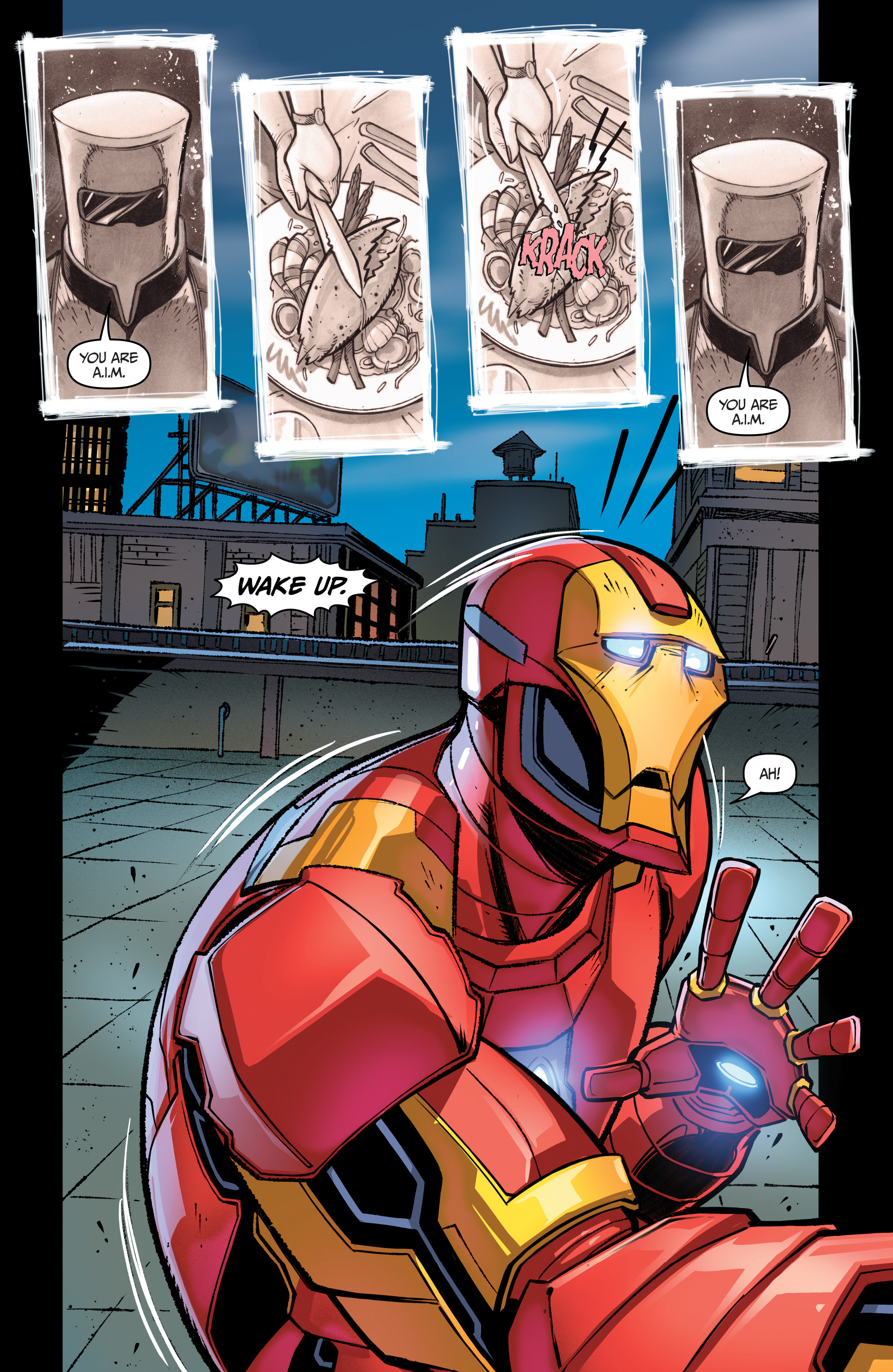 Read online Marvel Action: Avengers comic -  Issue #1 - 8