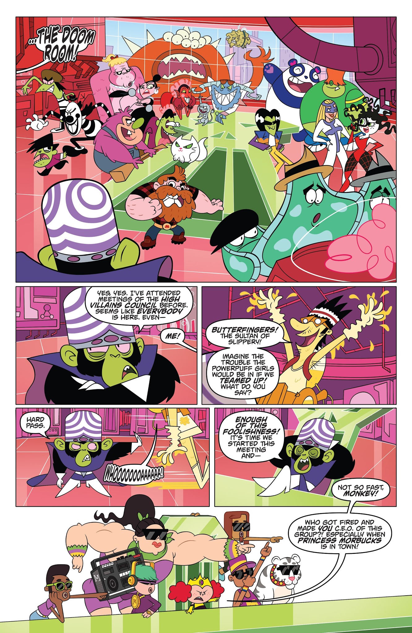 Read online The Powerpuff Girls: Bureau of Bad comic -  Issue #1 - 5