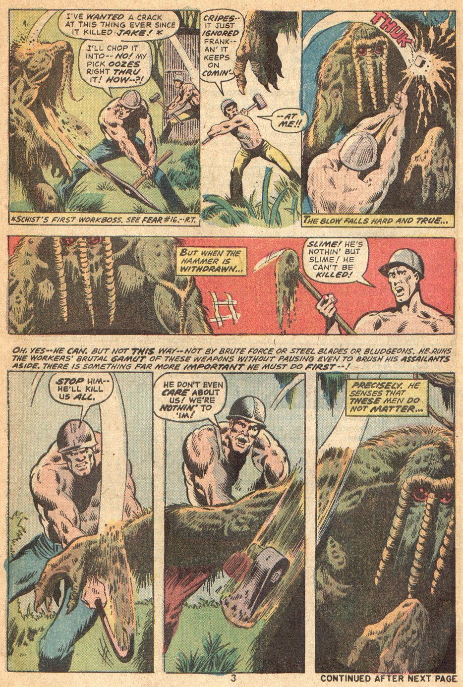 Read online Man-Thing (1974) comic -  Issue #3 - 4