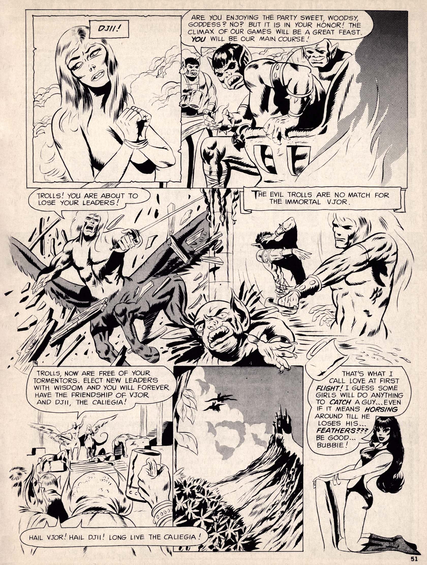 Read online Vampirella (1969) comic -  Issue #3 - 50