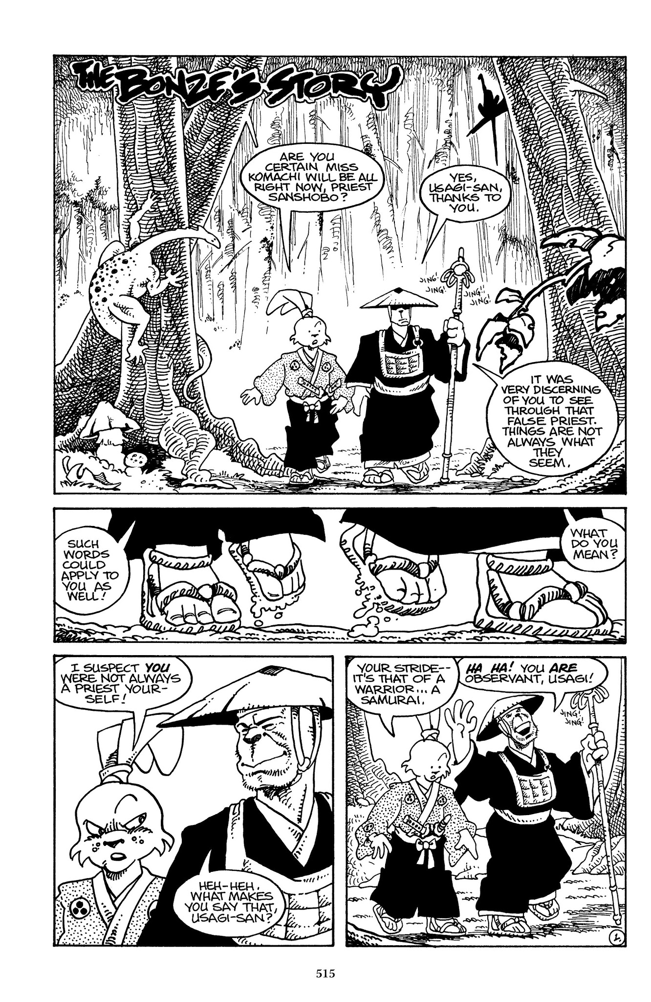 Read online The Usagi Yojimbo Saga comic -  Issue # TPB 1 - 503