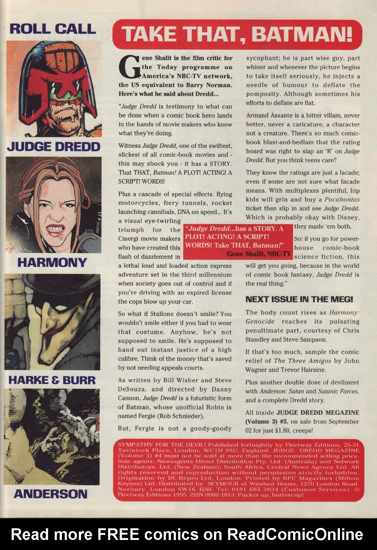 Read online Judge Dredd Megazine (vol. 3) comic -  Issue #4 - 3
