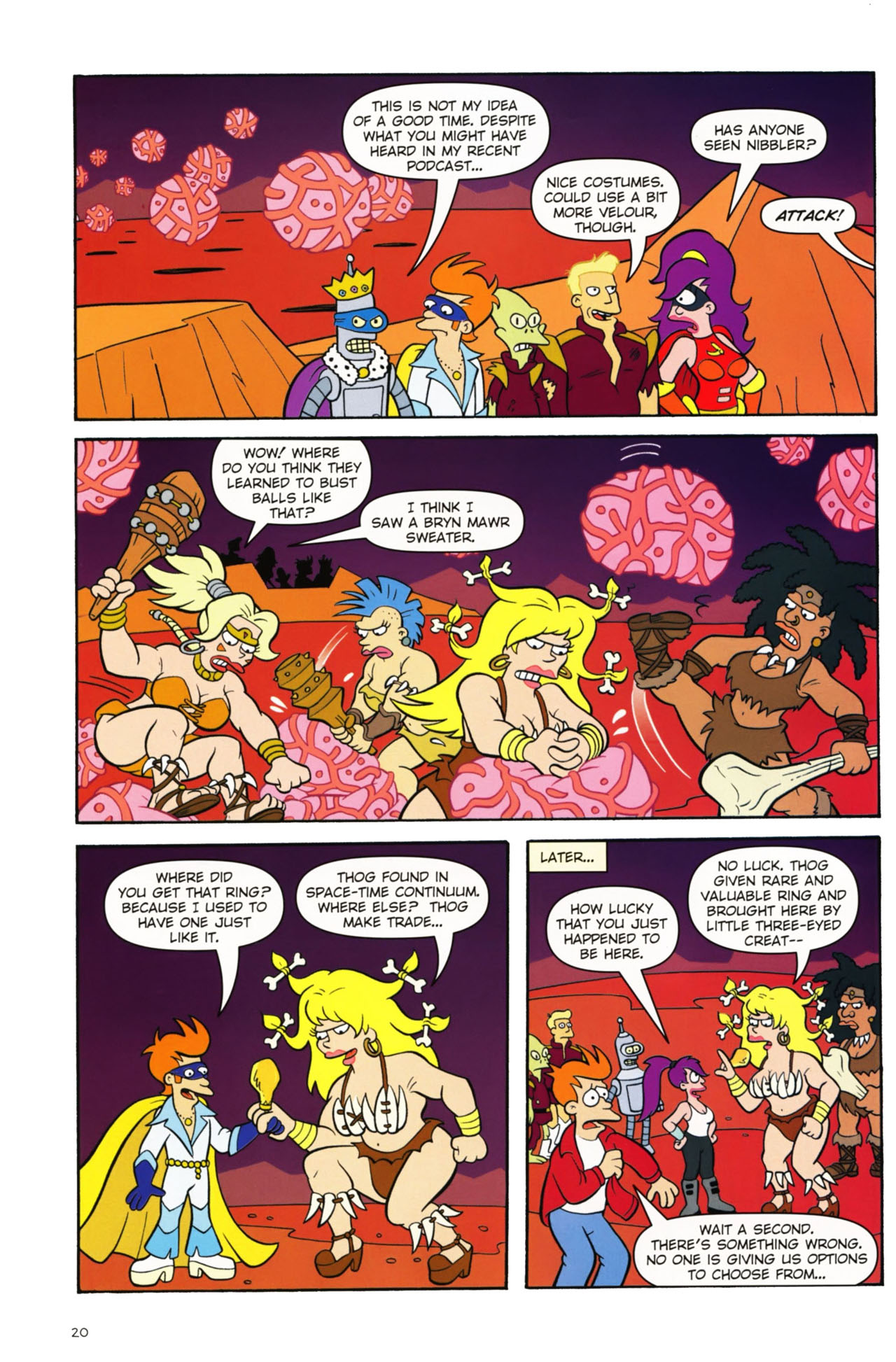 Read online Futurama Comics comic -  Issue #46 - 21
