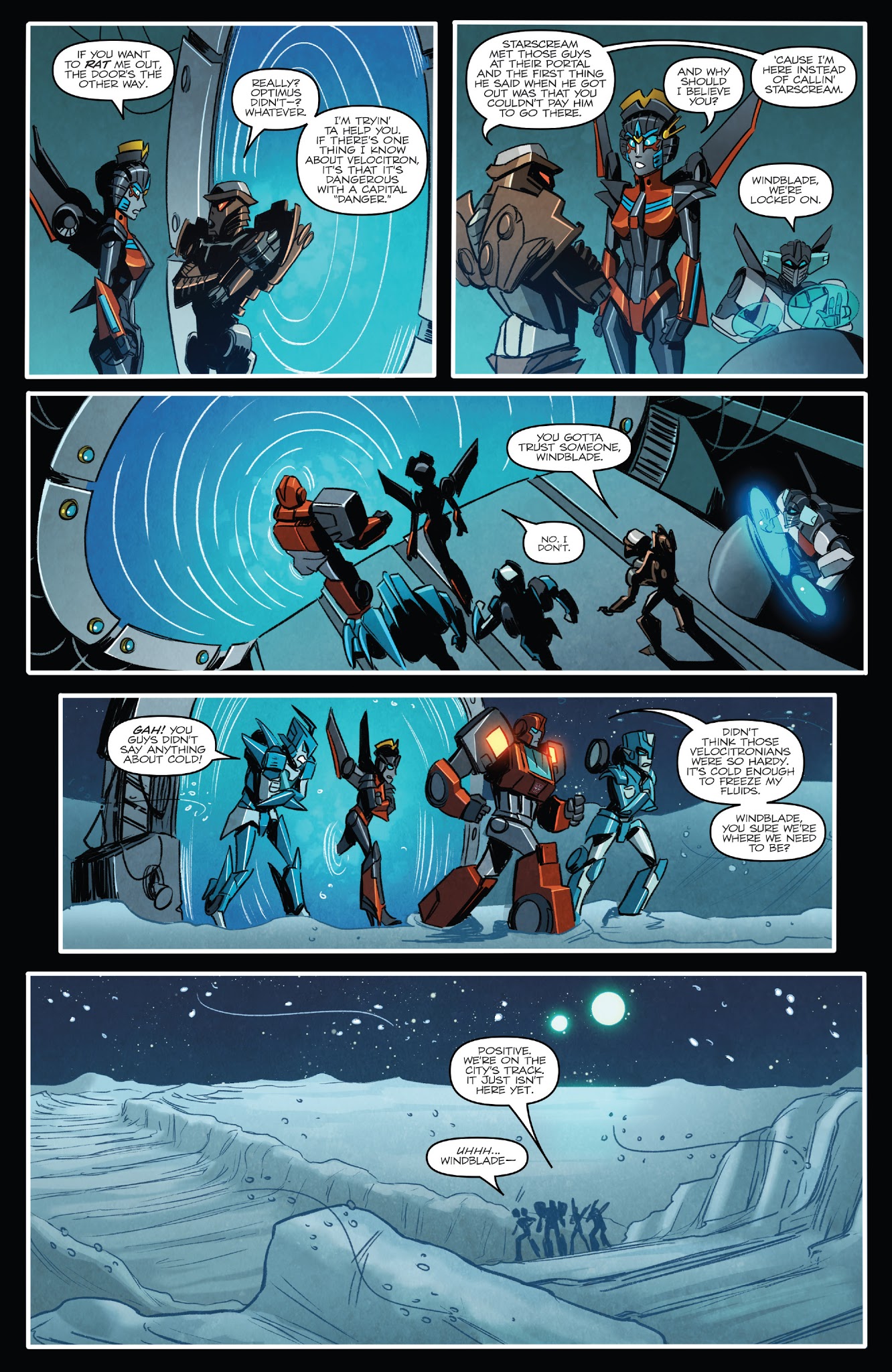 Read online The Transformers: Windblade (2018) comic -  Issue # TPB - 195
