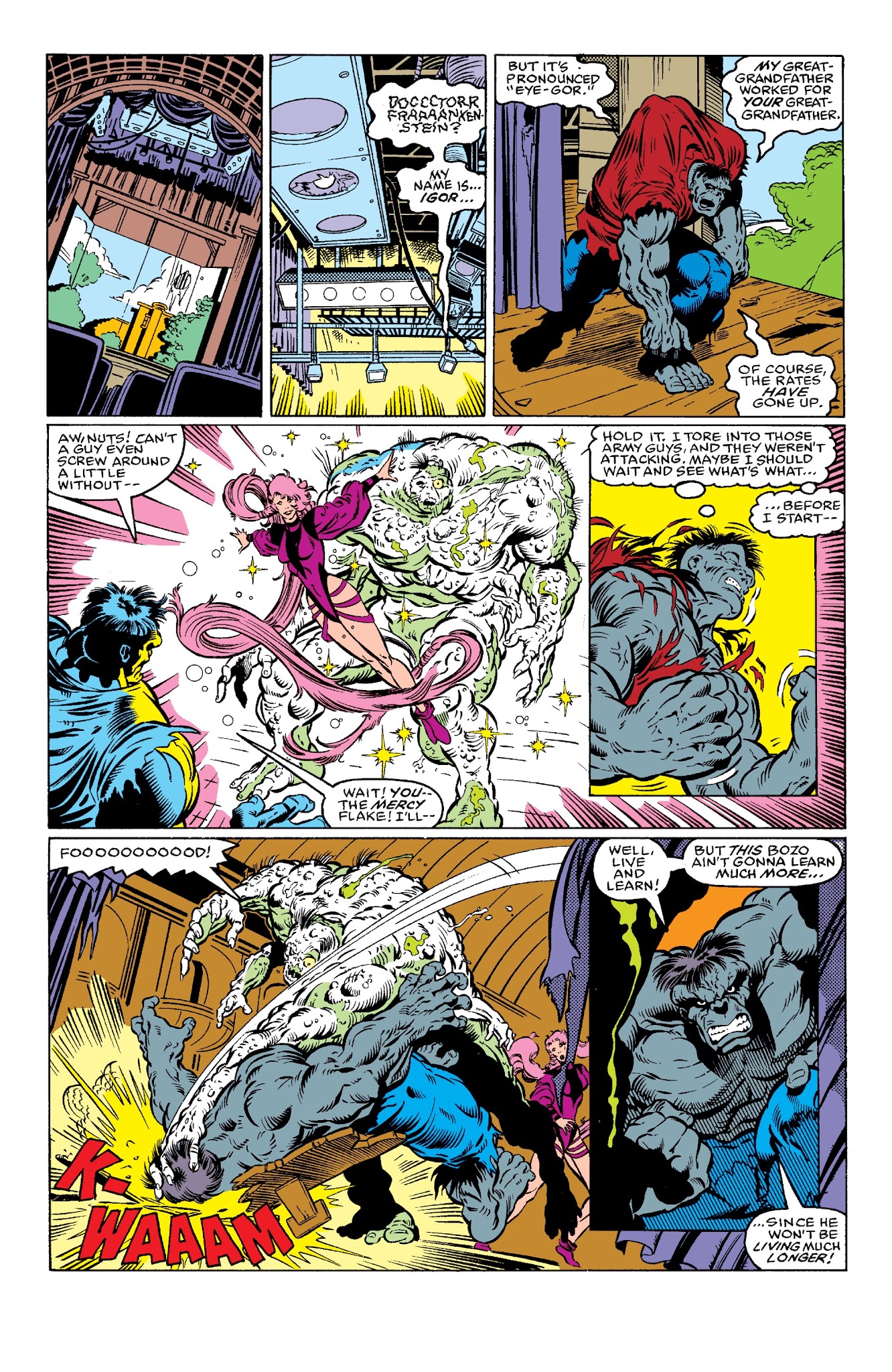 Read online Hulk Visionaries: Peter David comic -  Issue # TPB 5 - 158