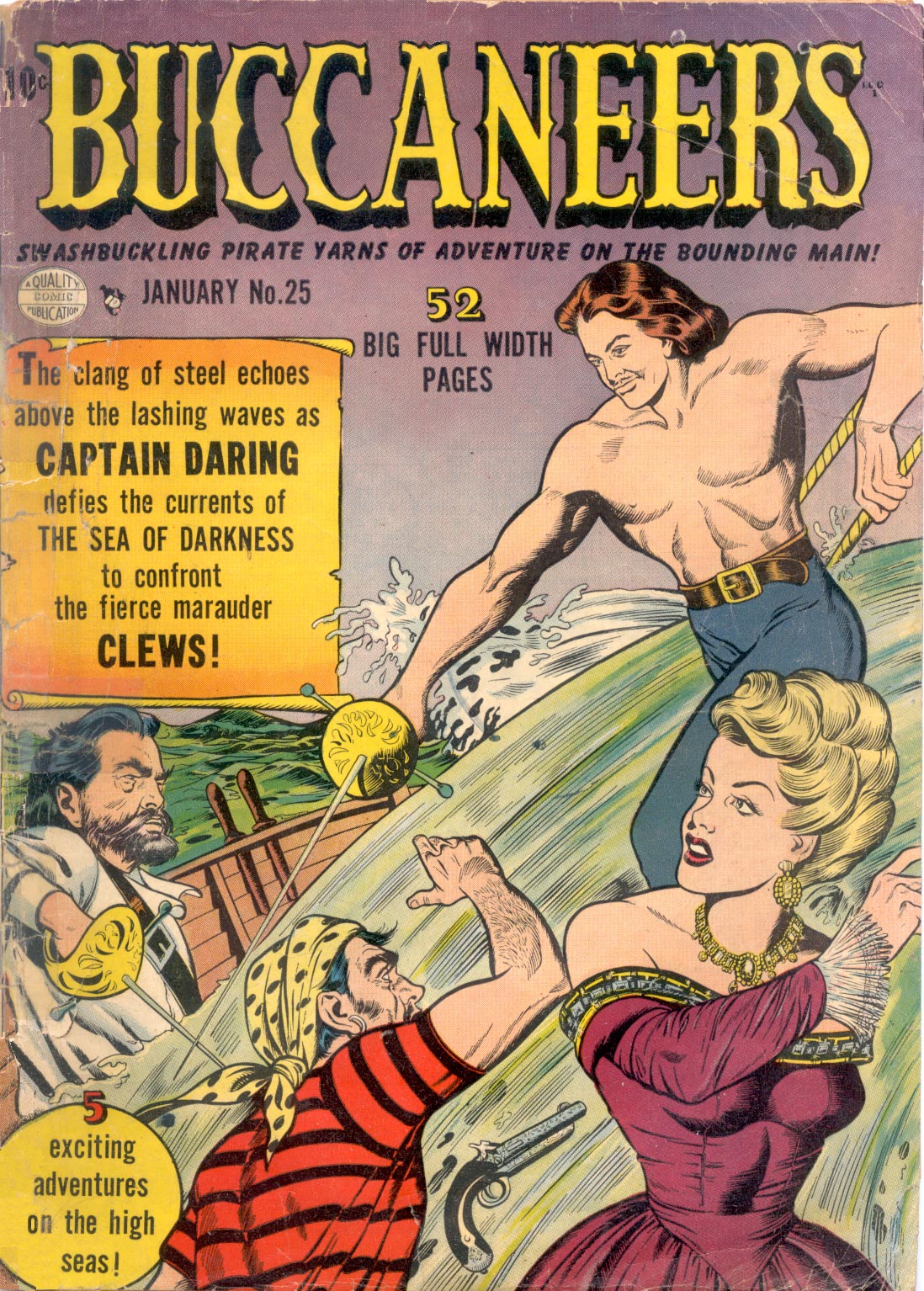 Read online Buccaneers comic -  Issue #25 - 1