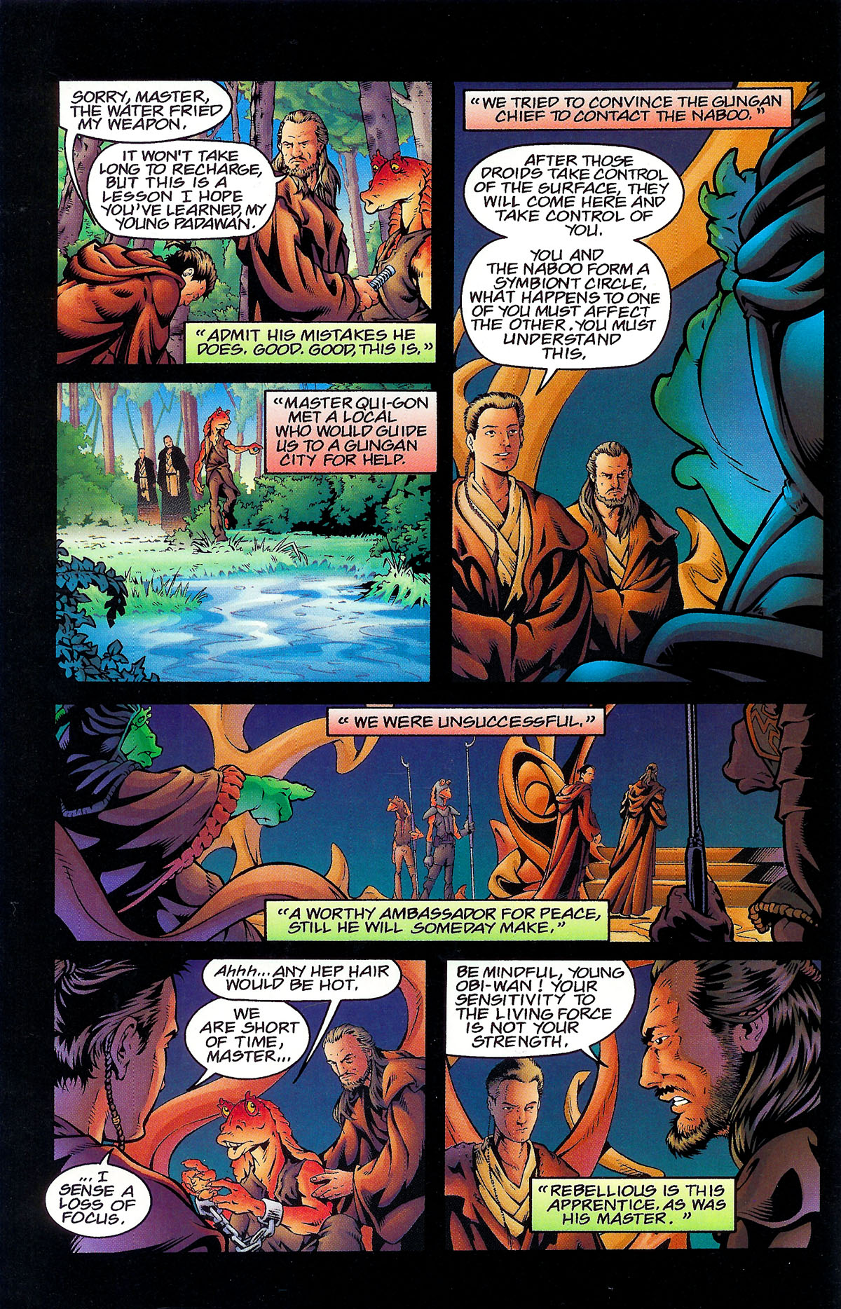 Read online Star Wars: Episode I comic -  Issue # Issue - Obi-Wan Kenobi - 6