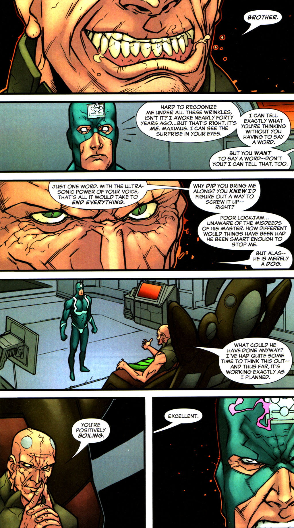 Read online Inhumans 2099 comic -  Issue # Full - 19