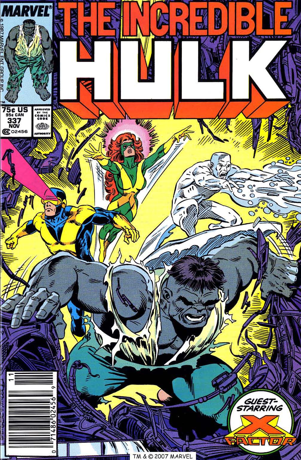 Read online The Incredible Hulk (1968) comic -  Issue #337 - 1