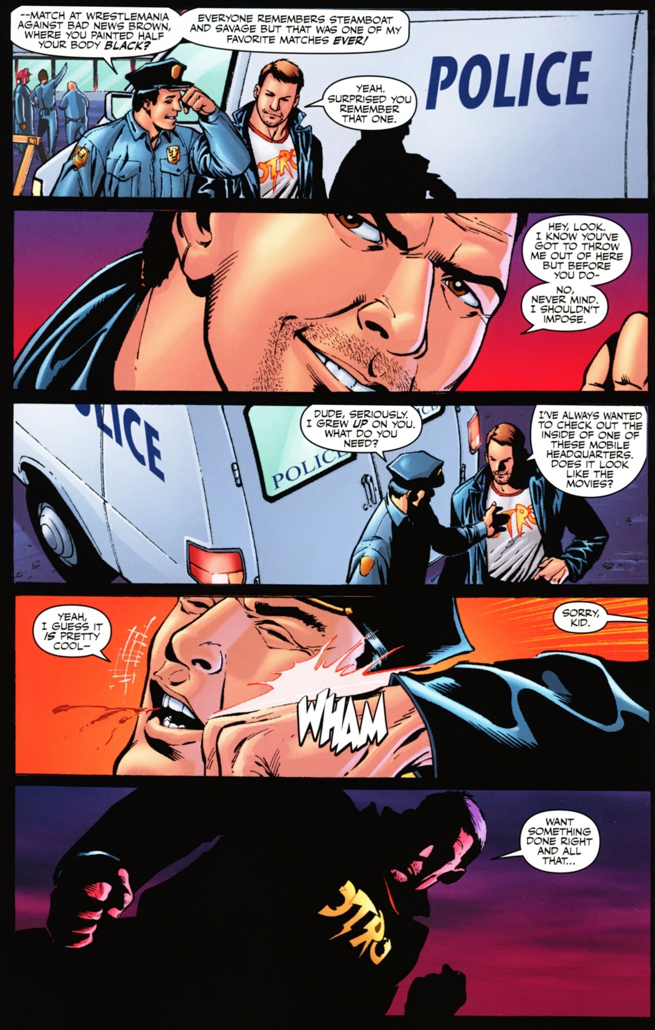 Read online WWE Heroes comic -  Issue #4 - 20